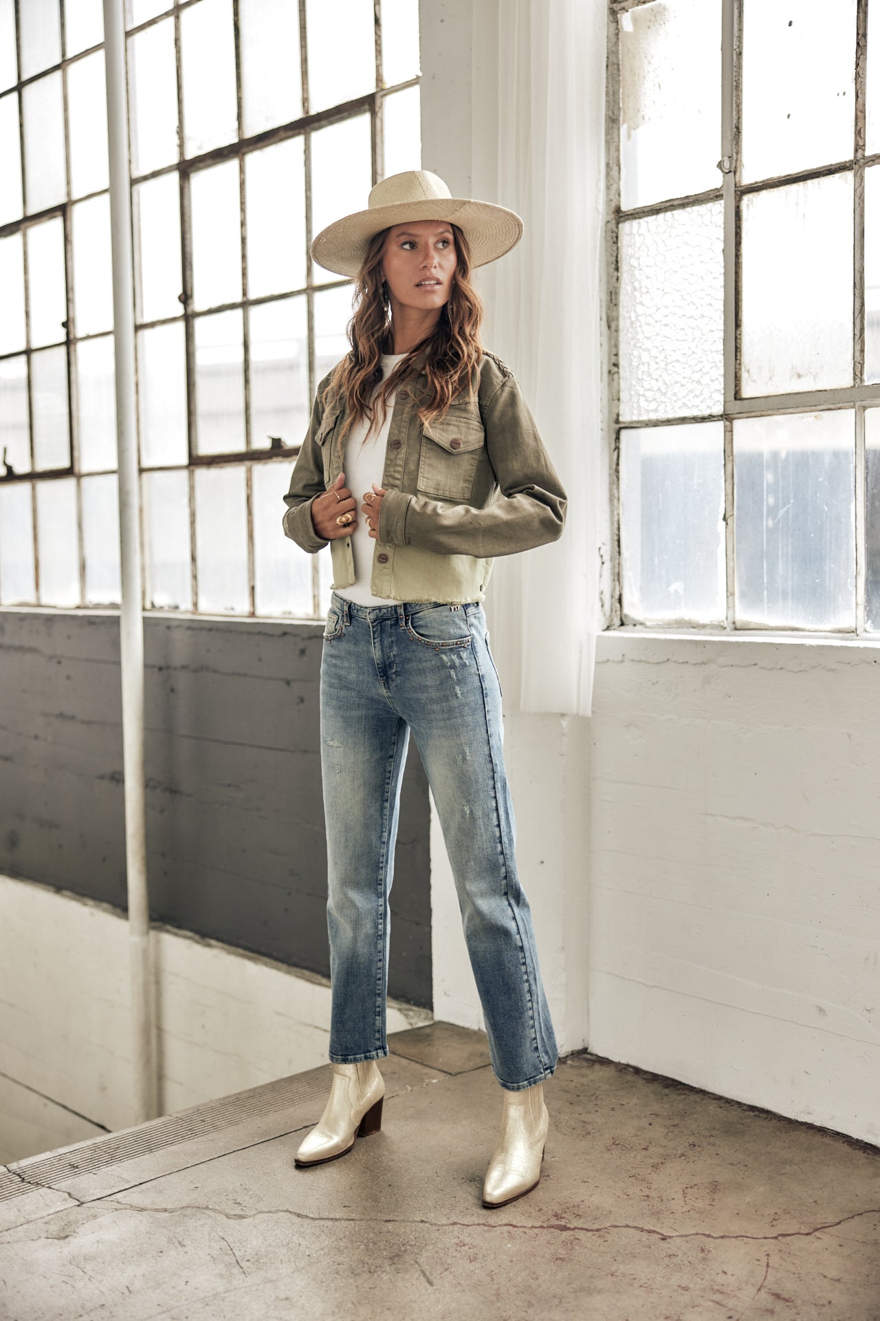 Jeans Slim 7/8 Femme Odely pamplone | Freeman T. Porter