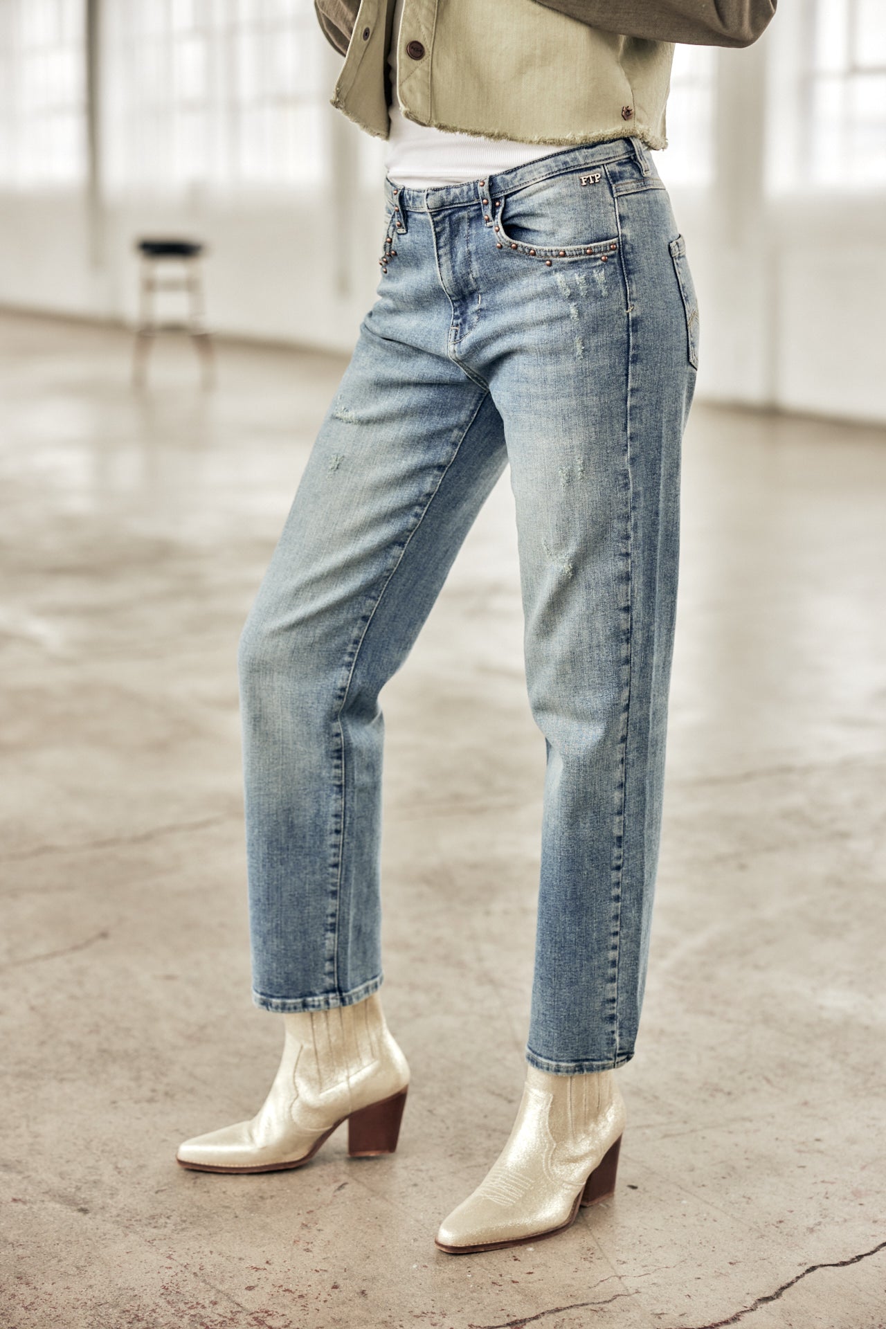 Jeans Slim 7/8 Femme Odely pamplone | Freeman T. Porter