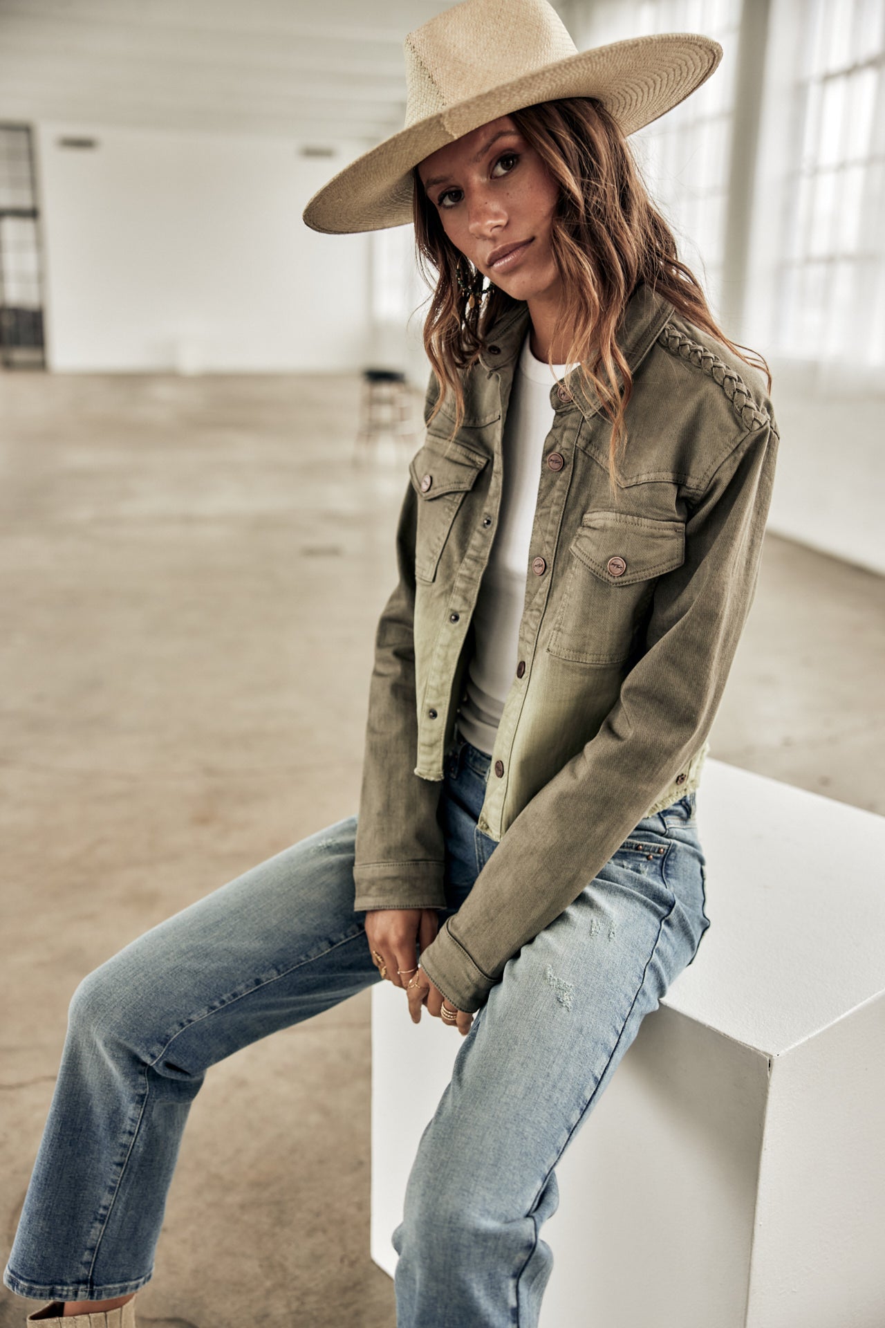 Jeans Slim 7/8 Femme Odely pamplone | Freeman T. Porter
