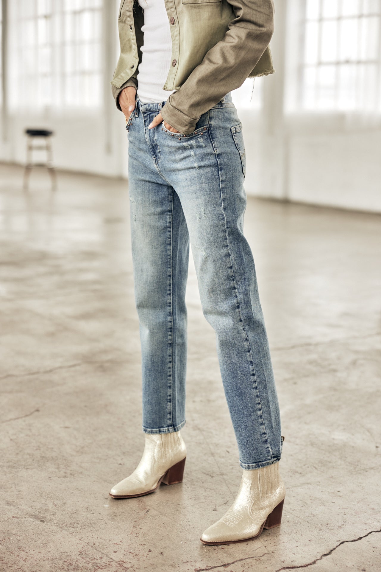 Jeans Slim 7/8 Femme Odely pamplone | Freeman T. Porter
