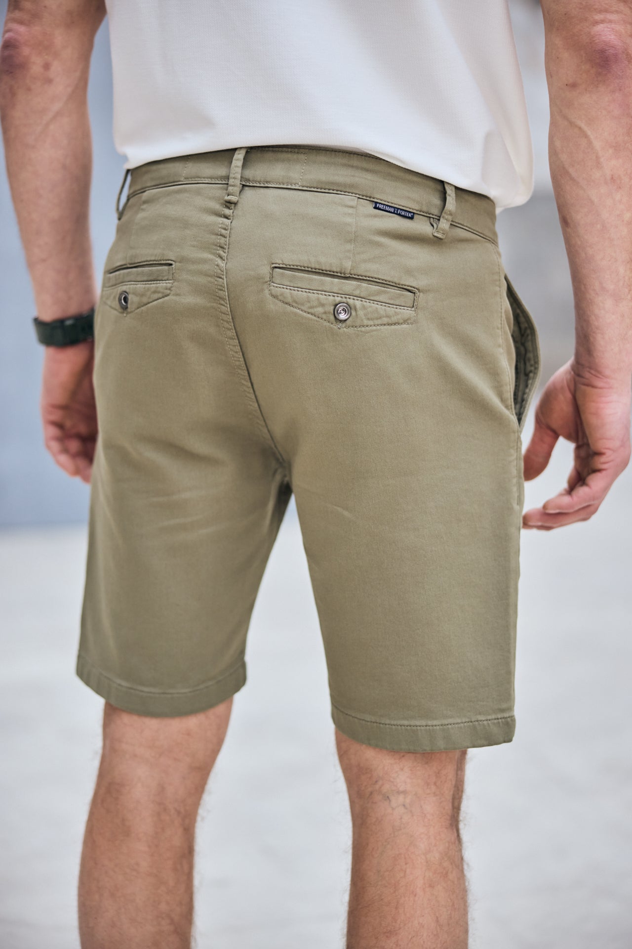 Short Men Gino Short Epic deep lichen green | Freeman T. Porter
