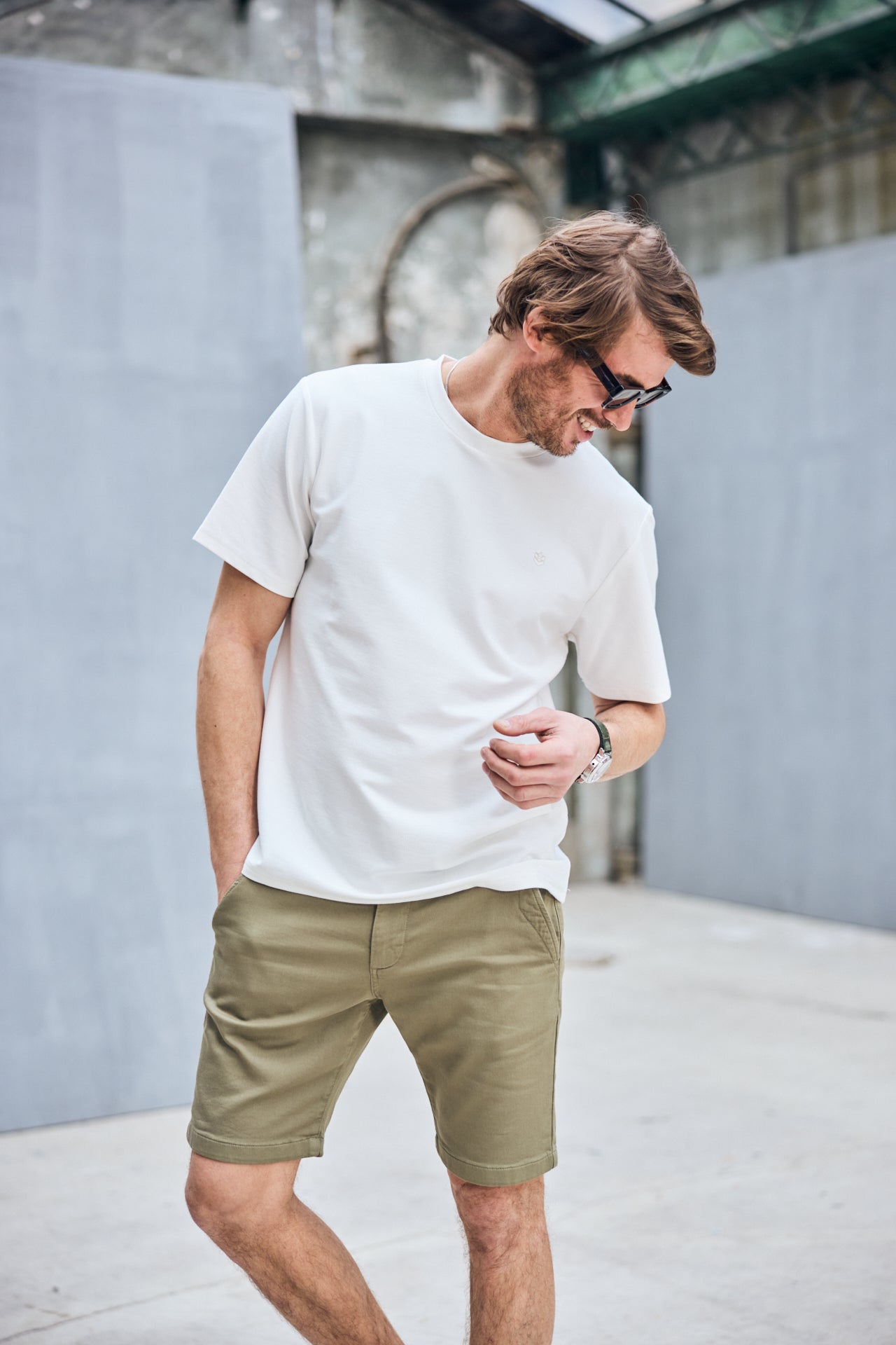 Short Men Gino Short Epic deep lichen green | Freeman T. Porter