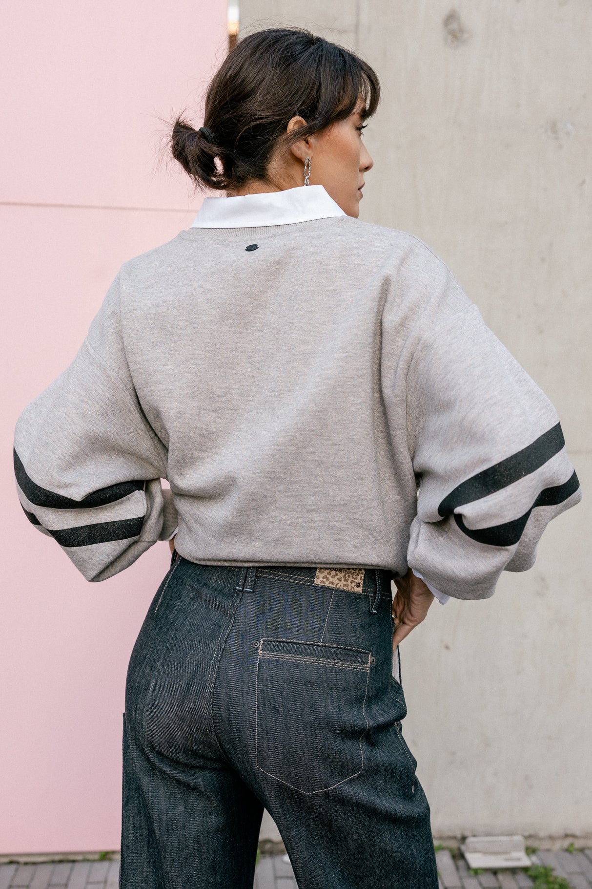 Jeans cargo cropped Femme Charly buji | Freeman T. Porter