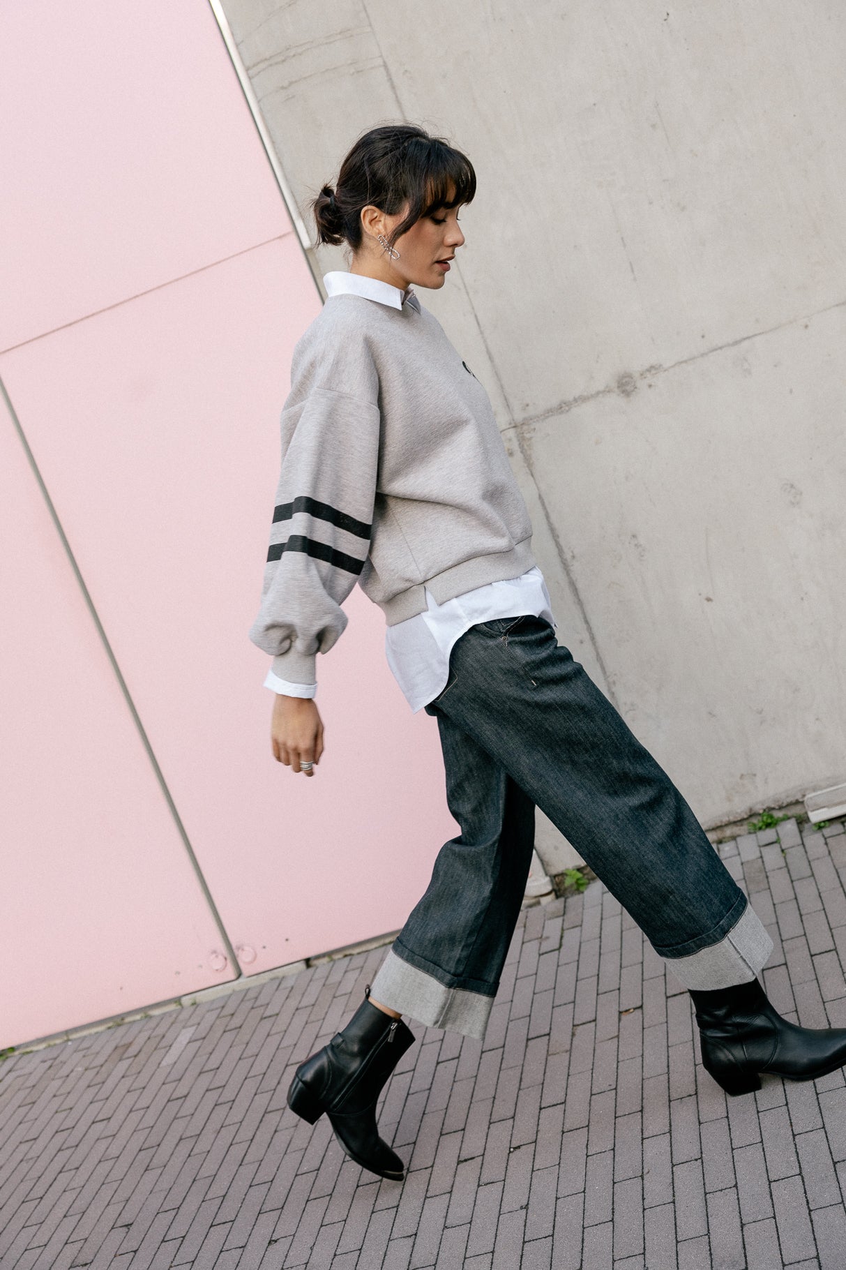 Jeans cargo cropped Femme Charly buji | Freeman T. Porter