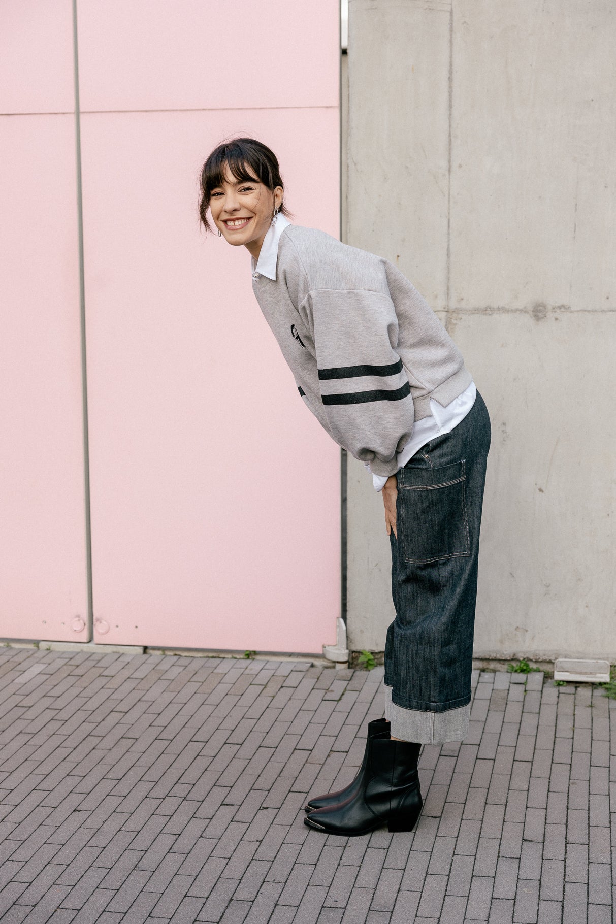Jeans cargo cropped Femme Charly buji | Freeman T. Porter