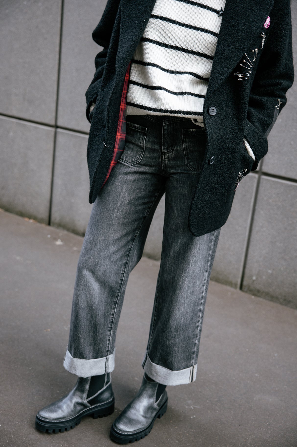 Jeans cropped large Frau Alice Denim seila | Freeman T. Porter