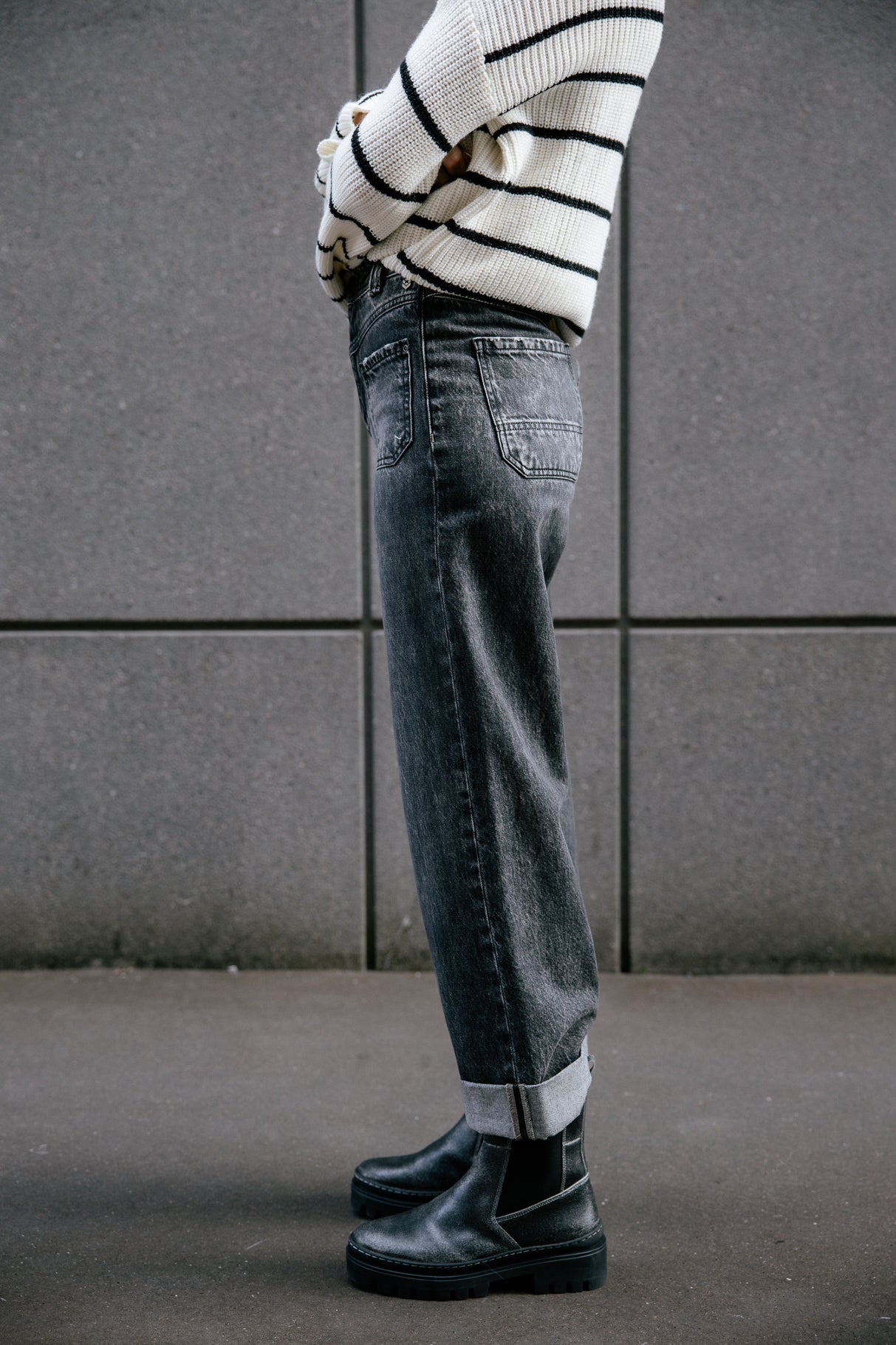 Jeans cropped large Frau Alice Denim seila | Freeman T. Porter