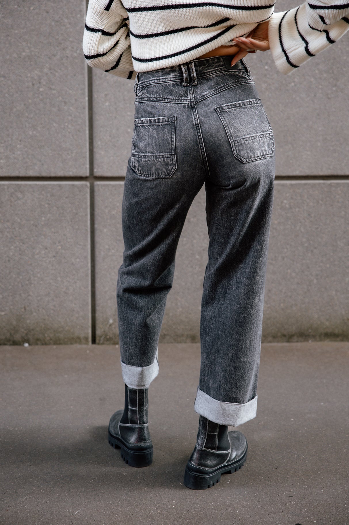 Jeans cropped large Frau Alice Denim seila | Freeman T. Porter