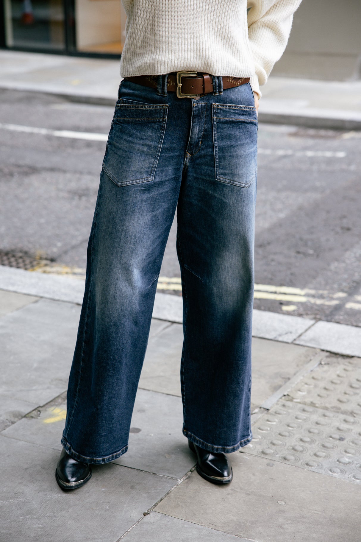 Jeans large Woman Gaby salute | Freeman T. Porter