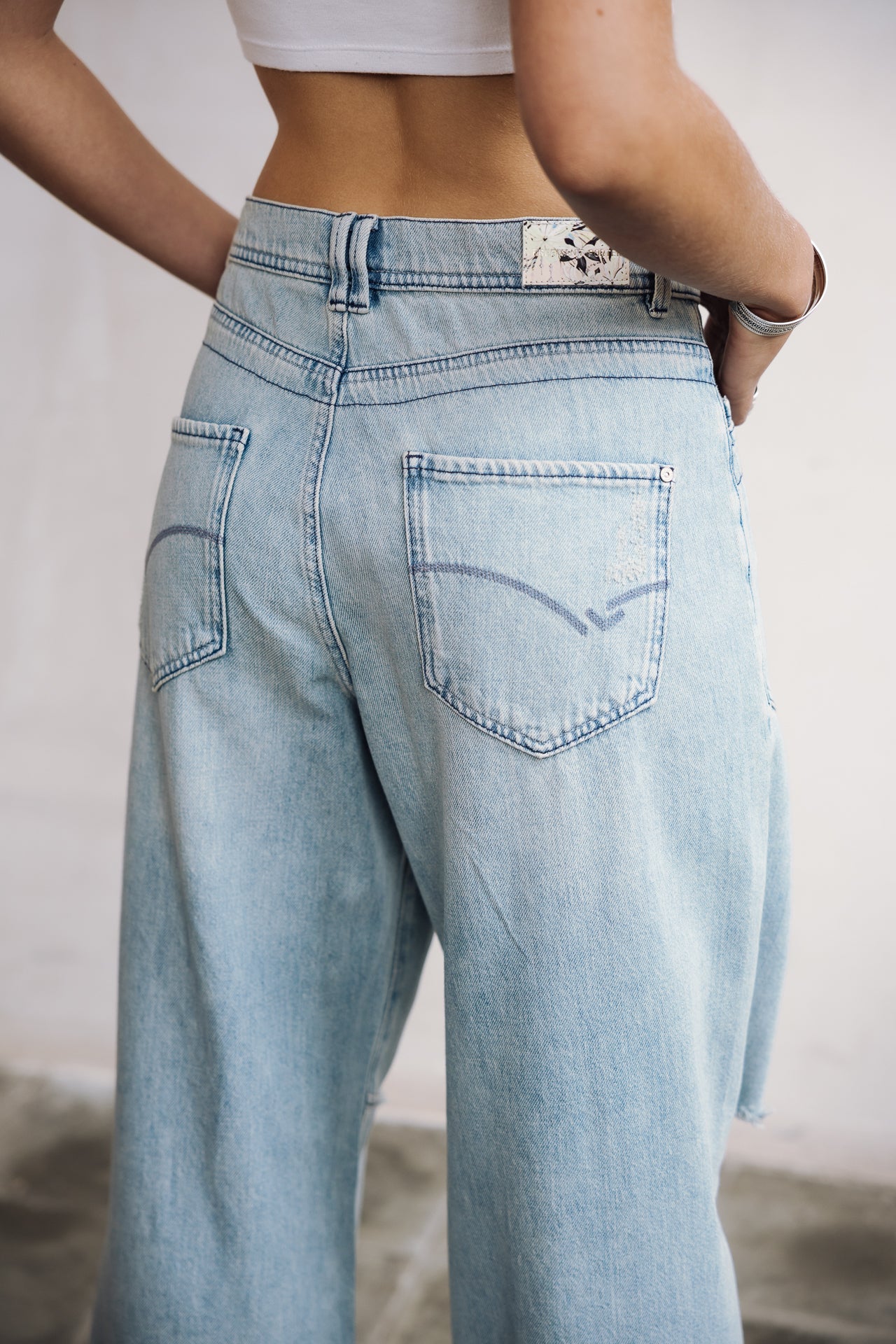 Straight jeans Woman Gaby Denim madagascar | Freeman T. Porter