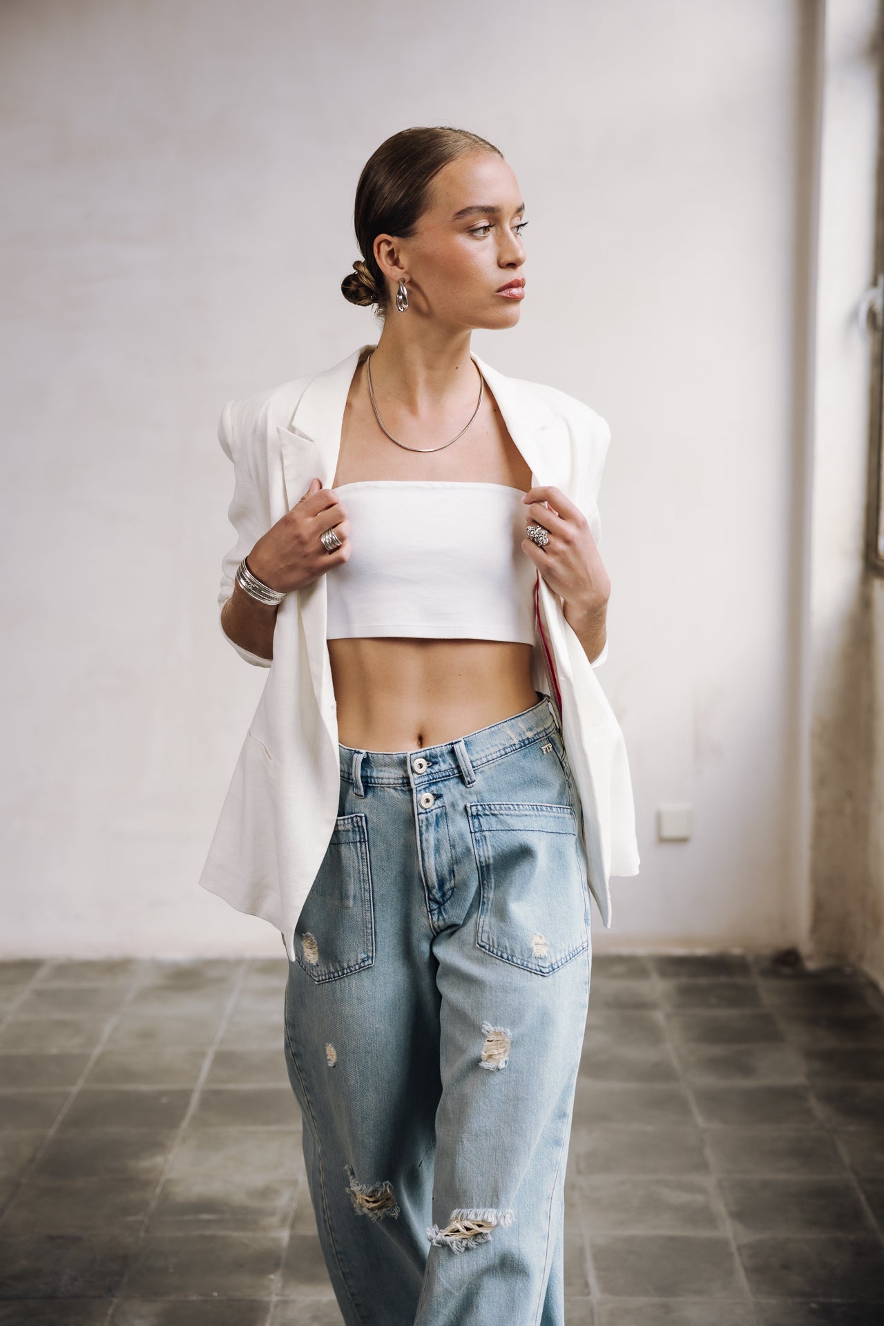 Straight jeans Woman Gaby Denim madagascar | Freeman T. Porter