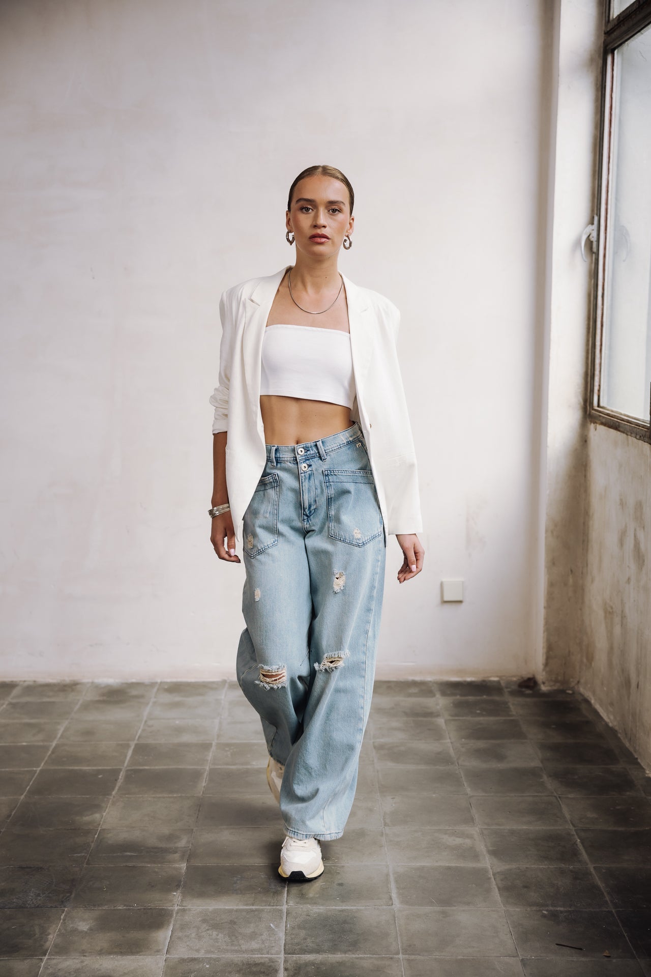 Straight jeans Woman Gaby Denim madagascar | Freeman T. Porter