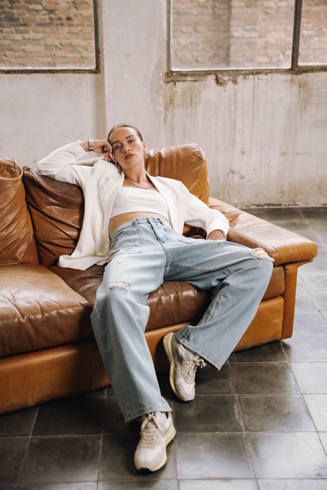 Straight jeans Woman Gaby Denim madagascar | Freeman T. Porter