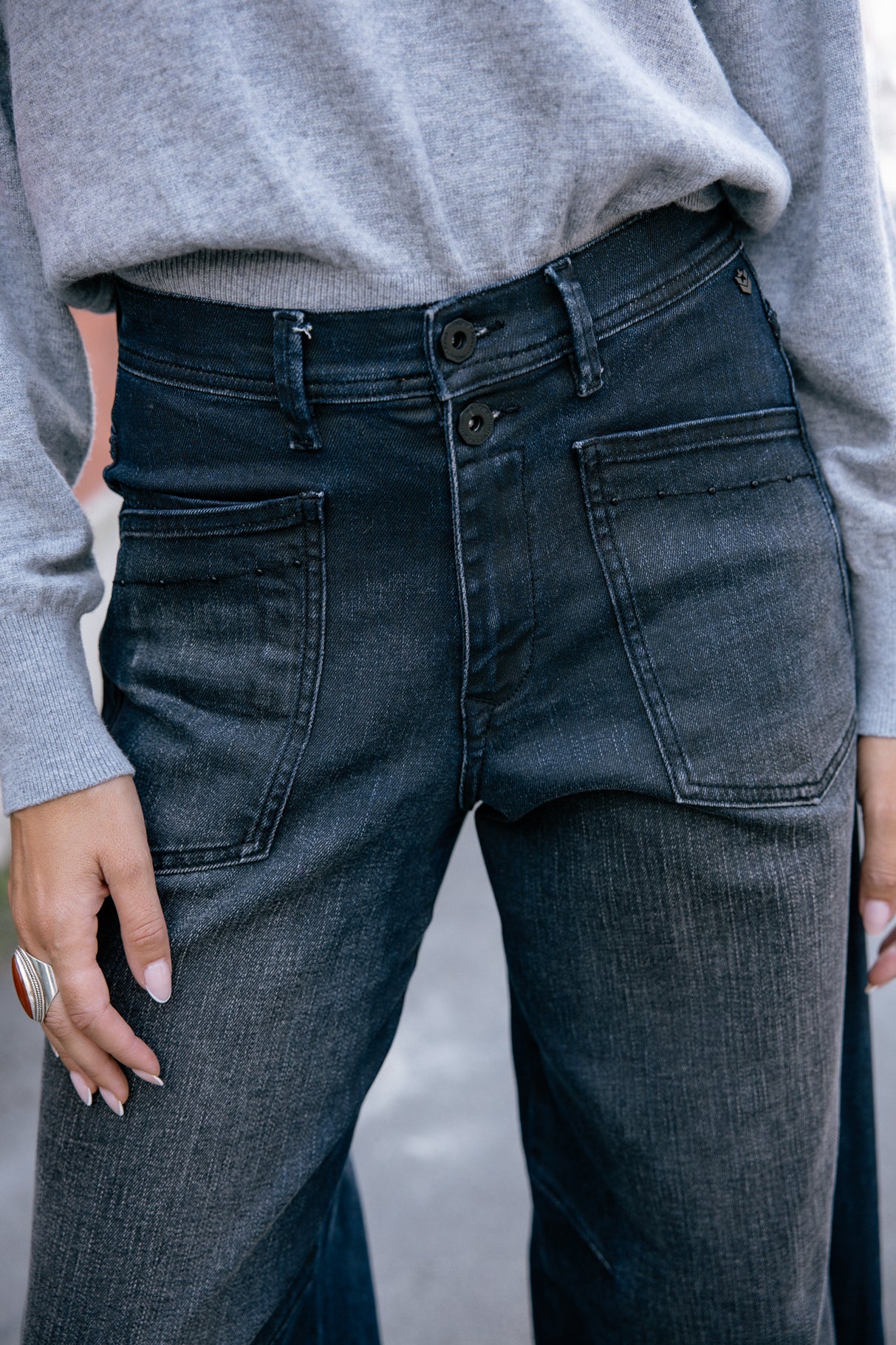 Jeans large Frau Gaby betro | Freeman T. Porter