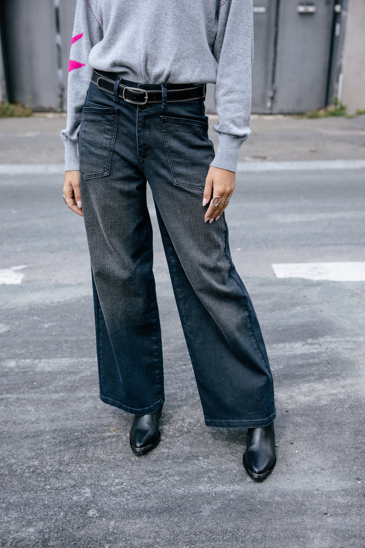 Jeans large Frau Gaby betro | Freeman T. Porter