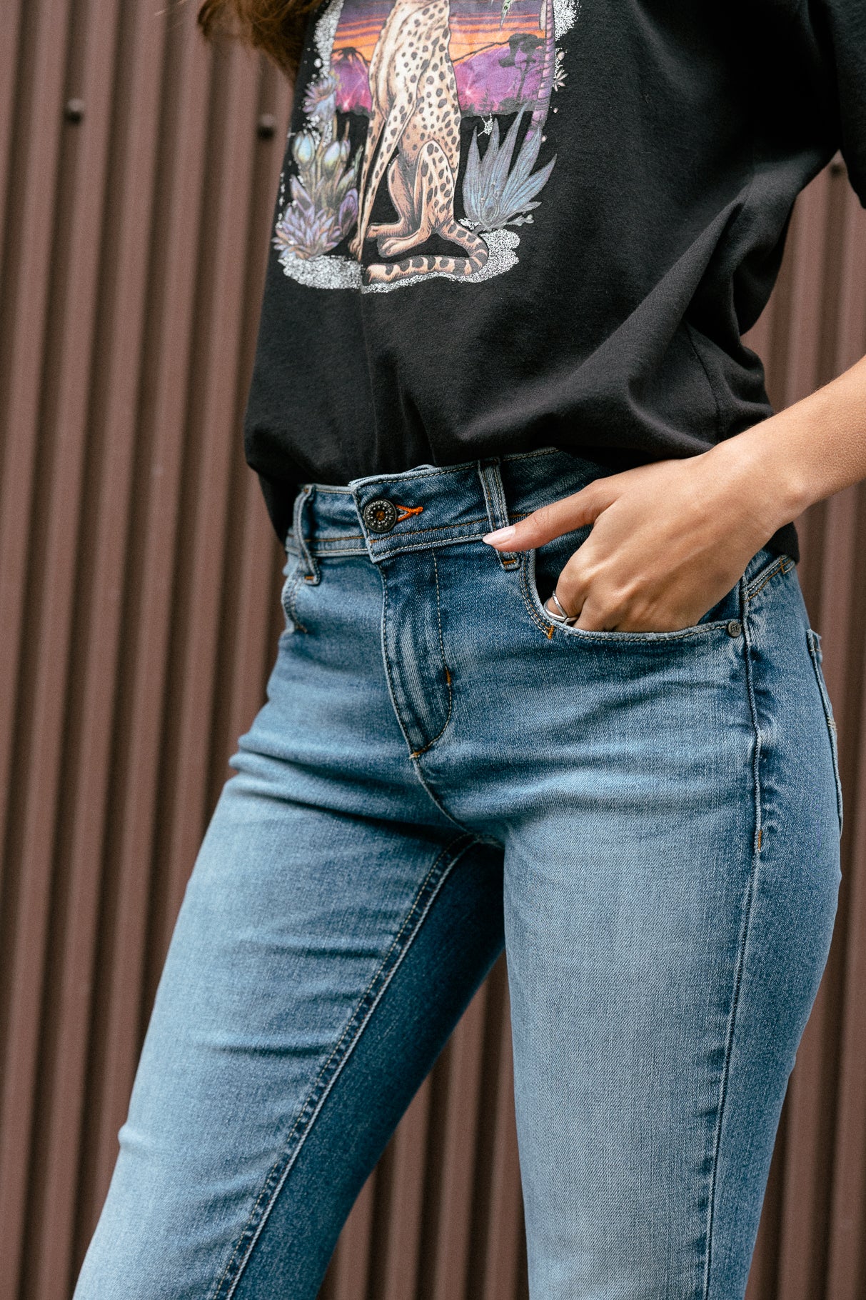 Jeans slim Femme Angel saopolo med | Freeman T. Porter