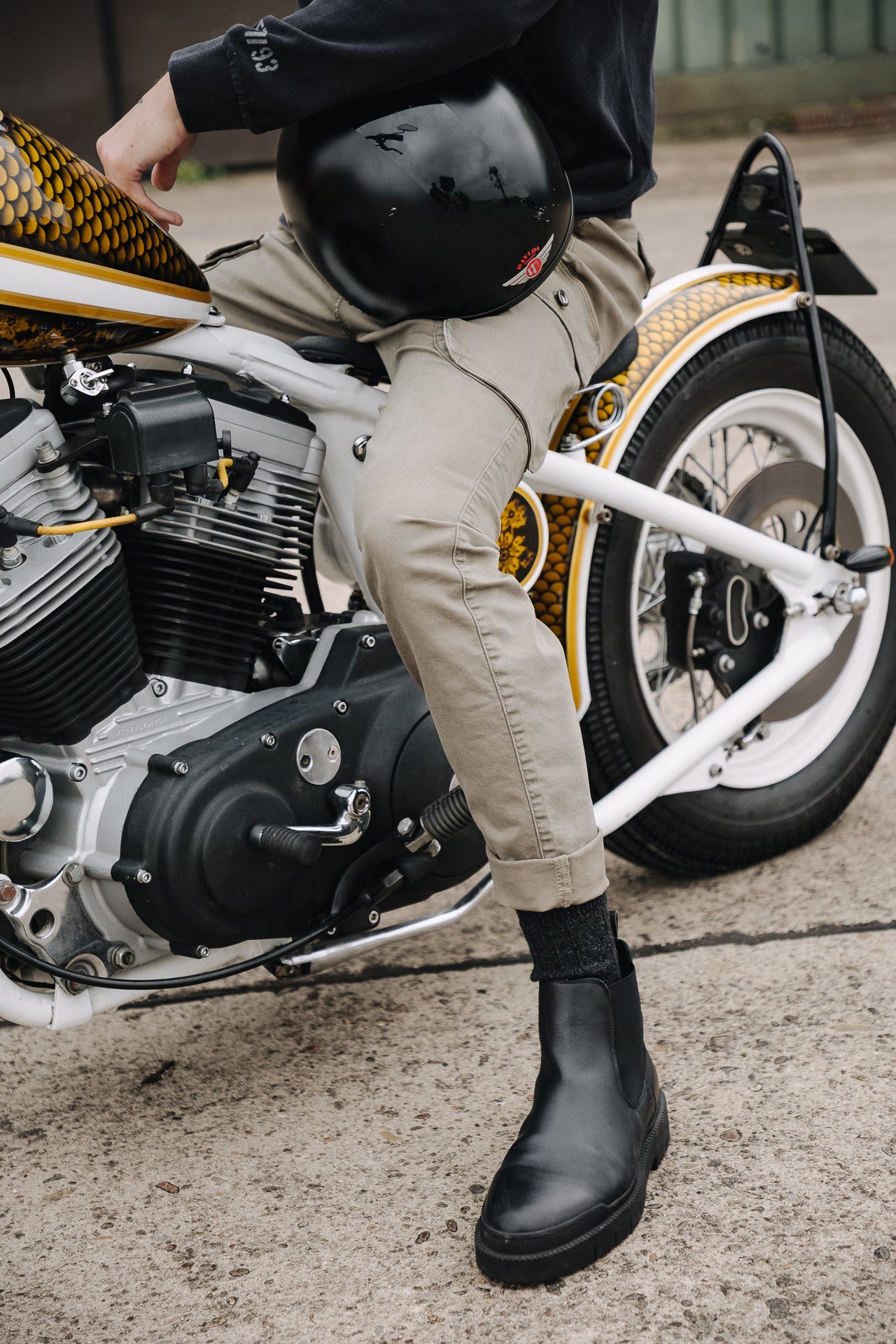 Pantalon cargo Homme Punacho Twilly deep lichen green | Freeman T. Porter