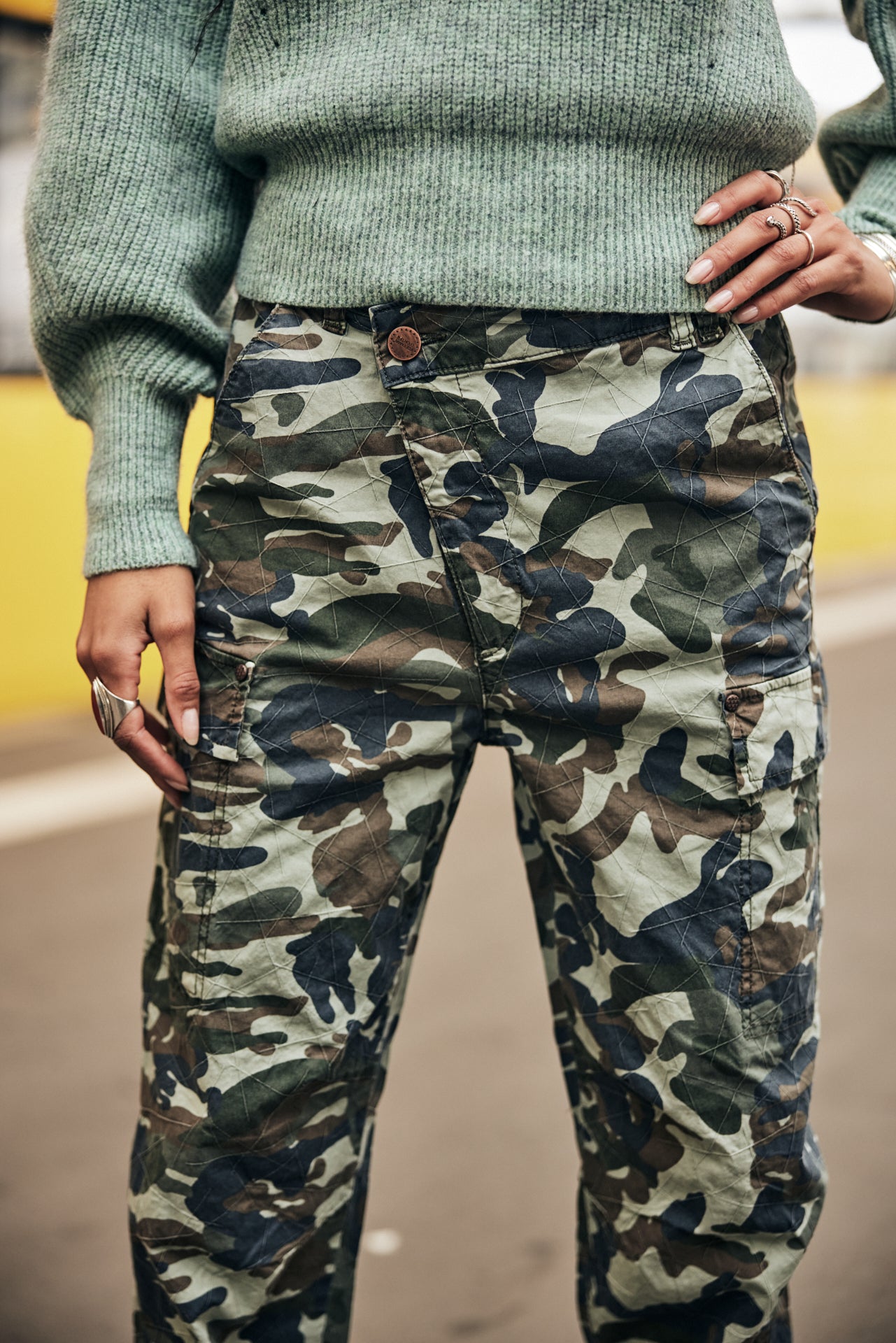Pantalon cargo Femme Olga Airborn original | Freeman T. Porter