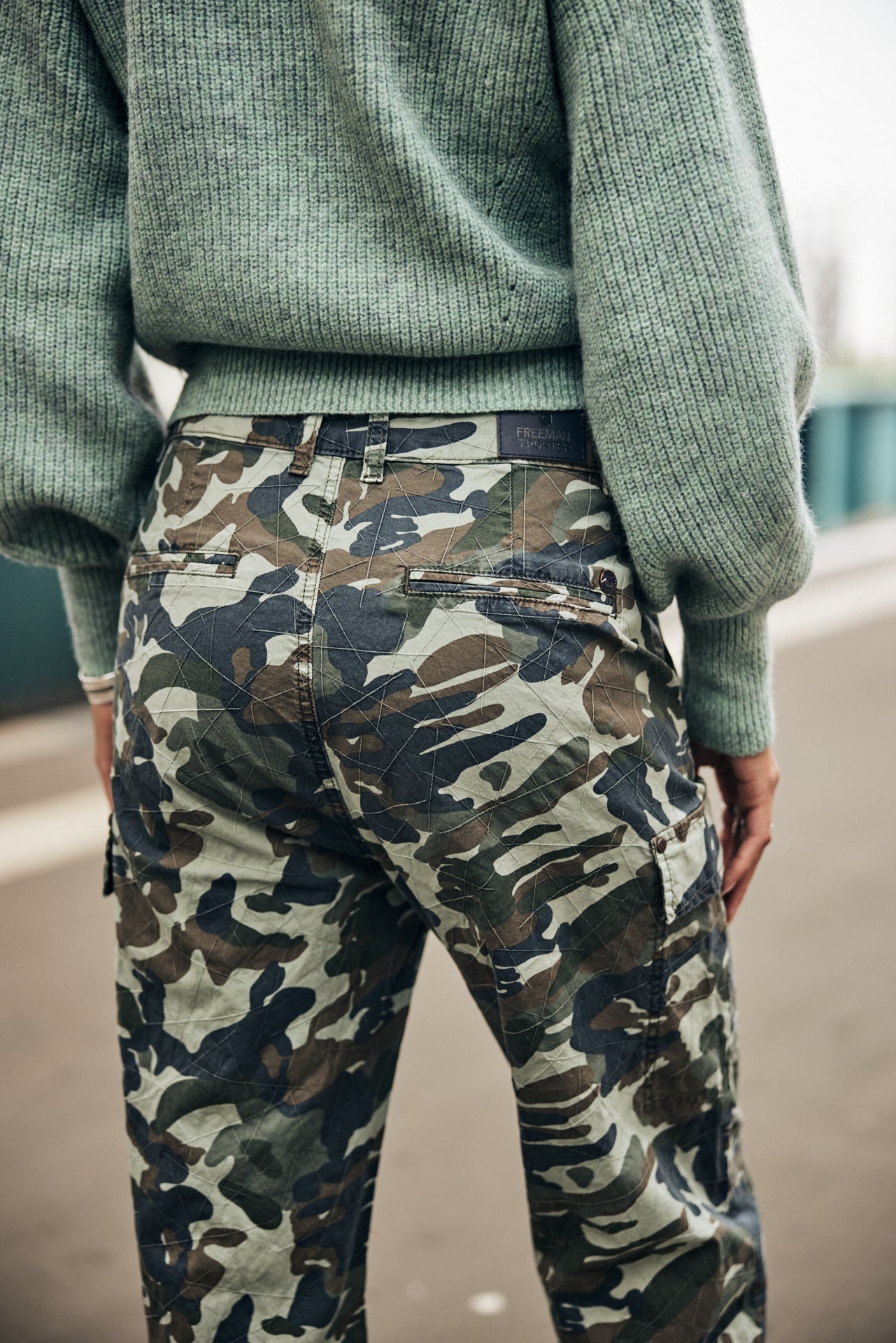 Pantalon cargo Femme Olga Airborn original | Freeman T. Porter
