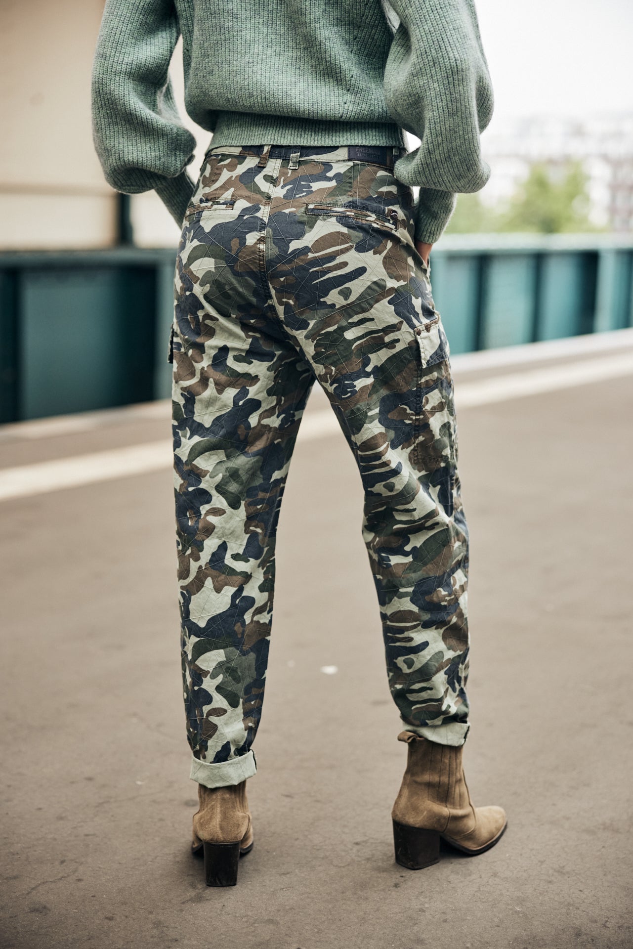Pantalon cargo Femme Olga Airborn original | Freeman T. Porter