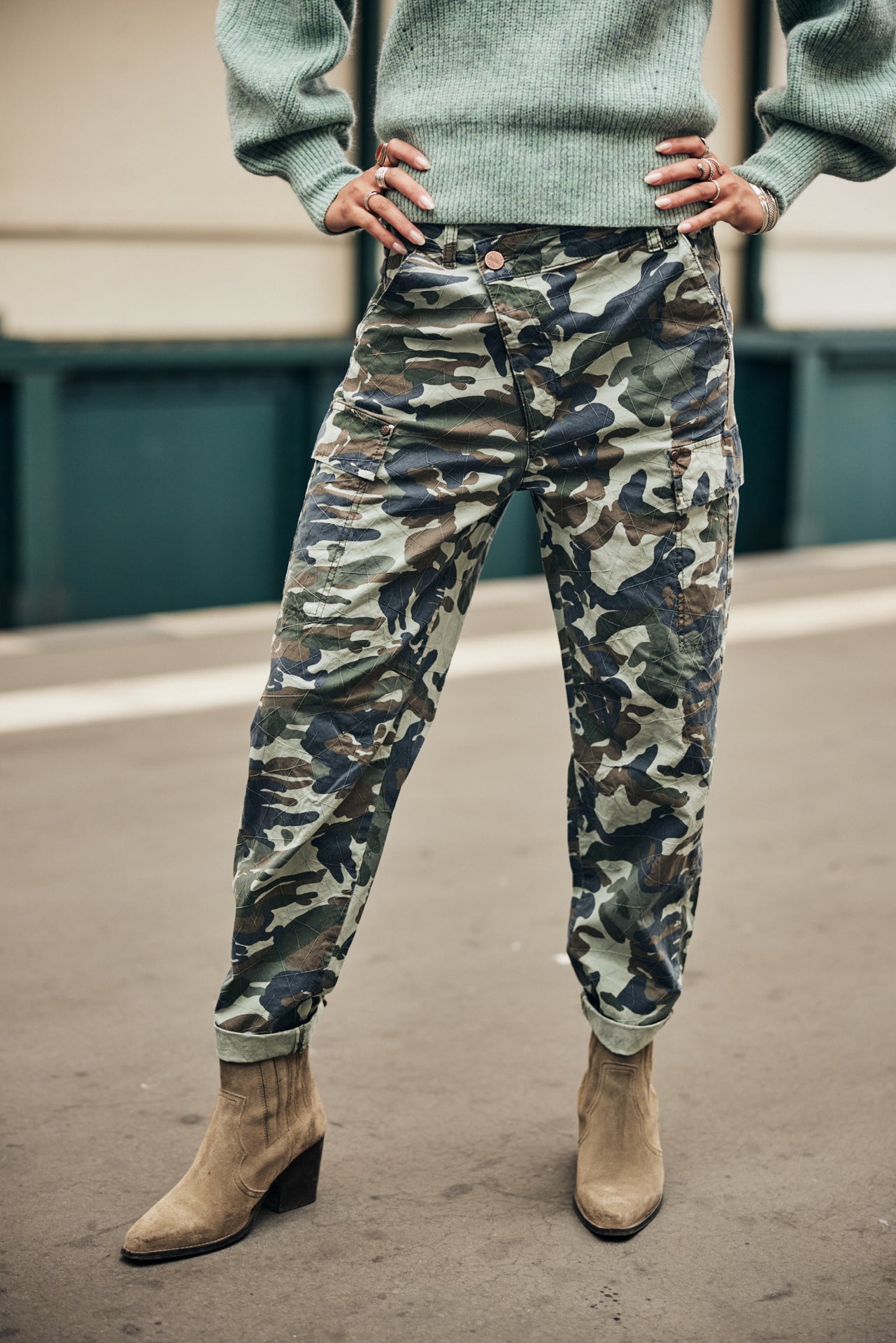 Pantalon cargo Femme Olga Airborn original | Freeman T. Porter