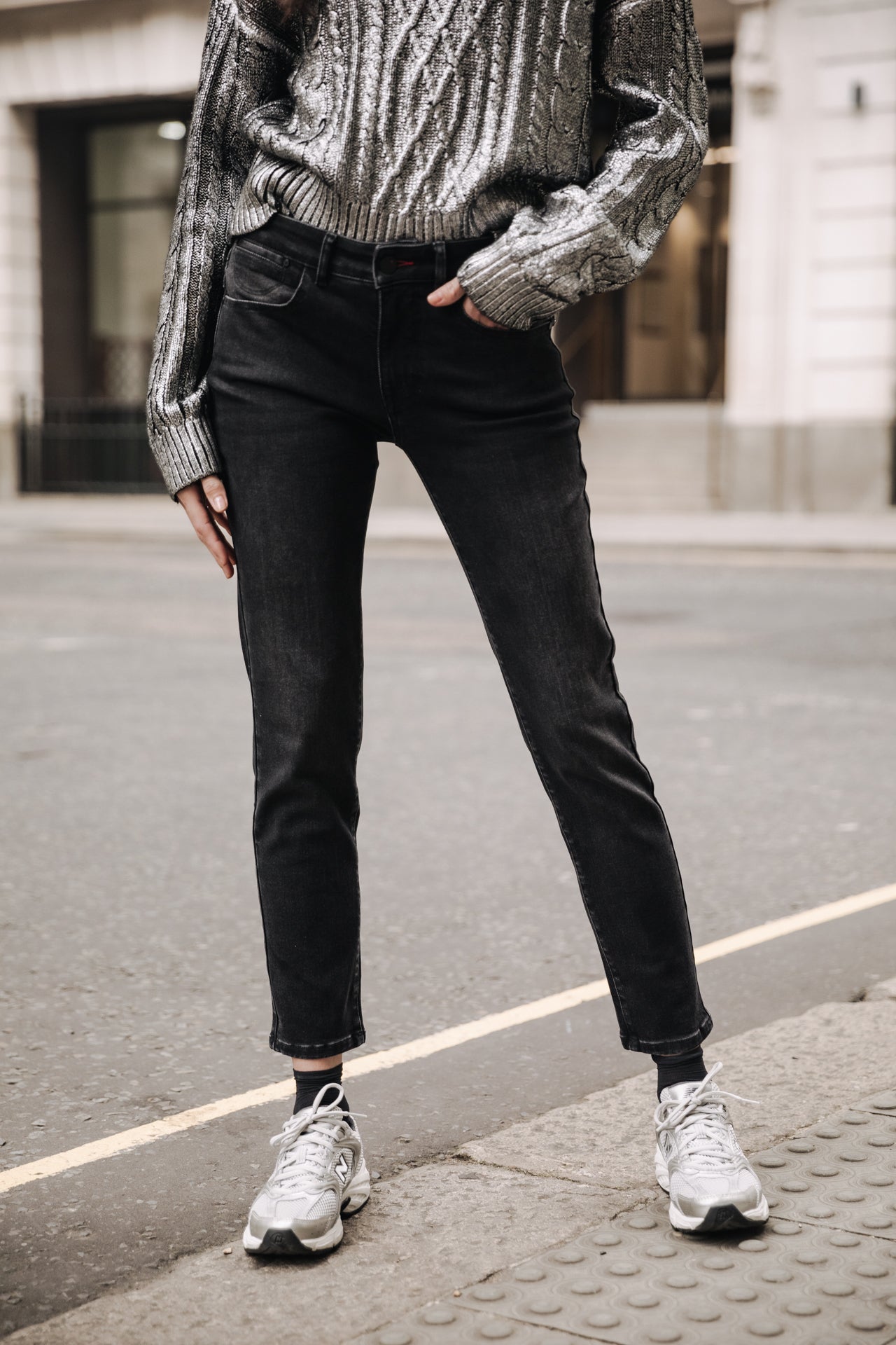 Jeans slim cropped Femme Sophy bosilla | Freeman T. Porter