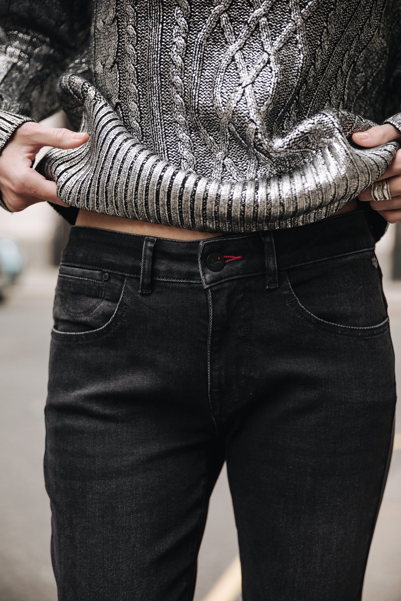 Jeans slim cropped Femme Sophy bosilla | Freeman T. Porter