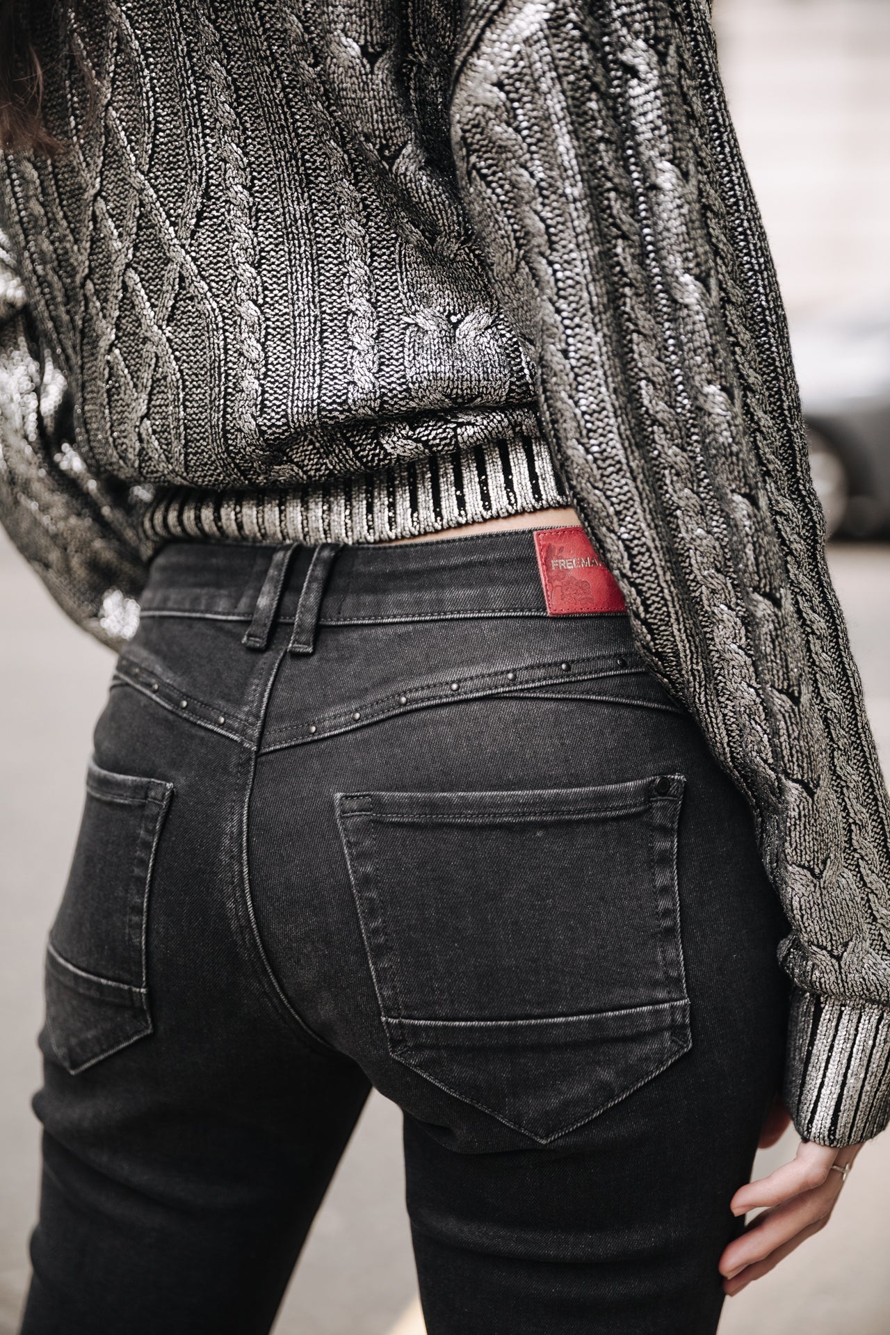 Jeans slim cropped Femme Sophy bosilla | Freeman T. Porter