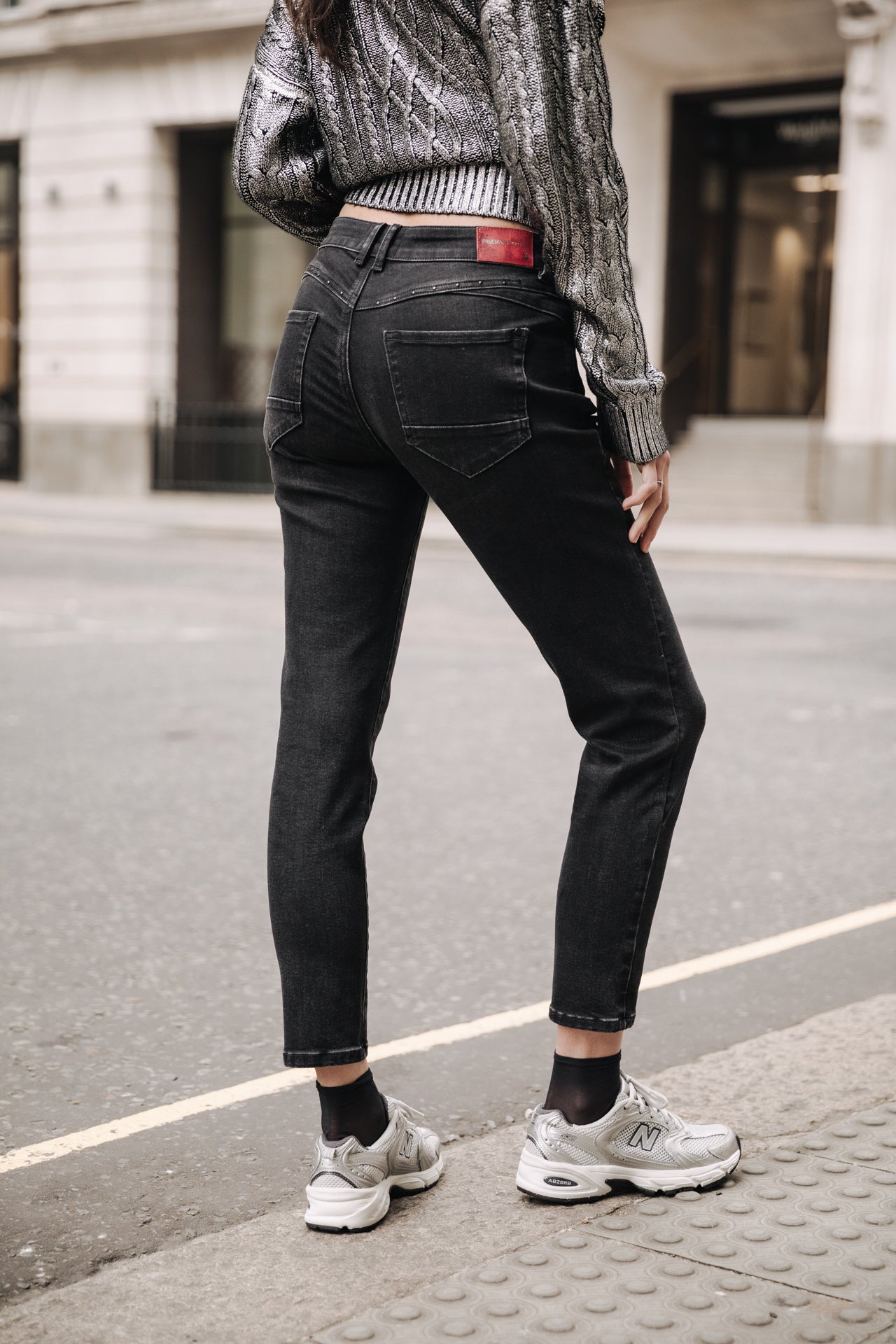 Jeans slim cropped Femme Sophy bosilla | Freeman T. Porter