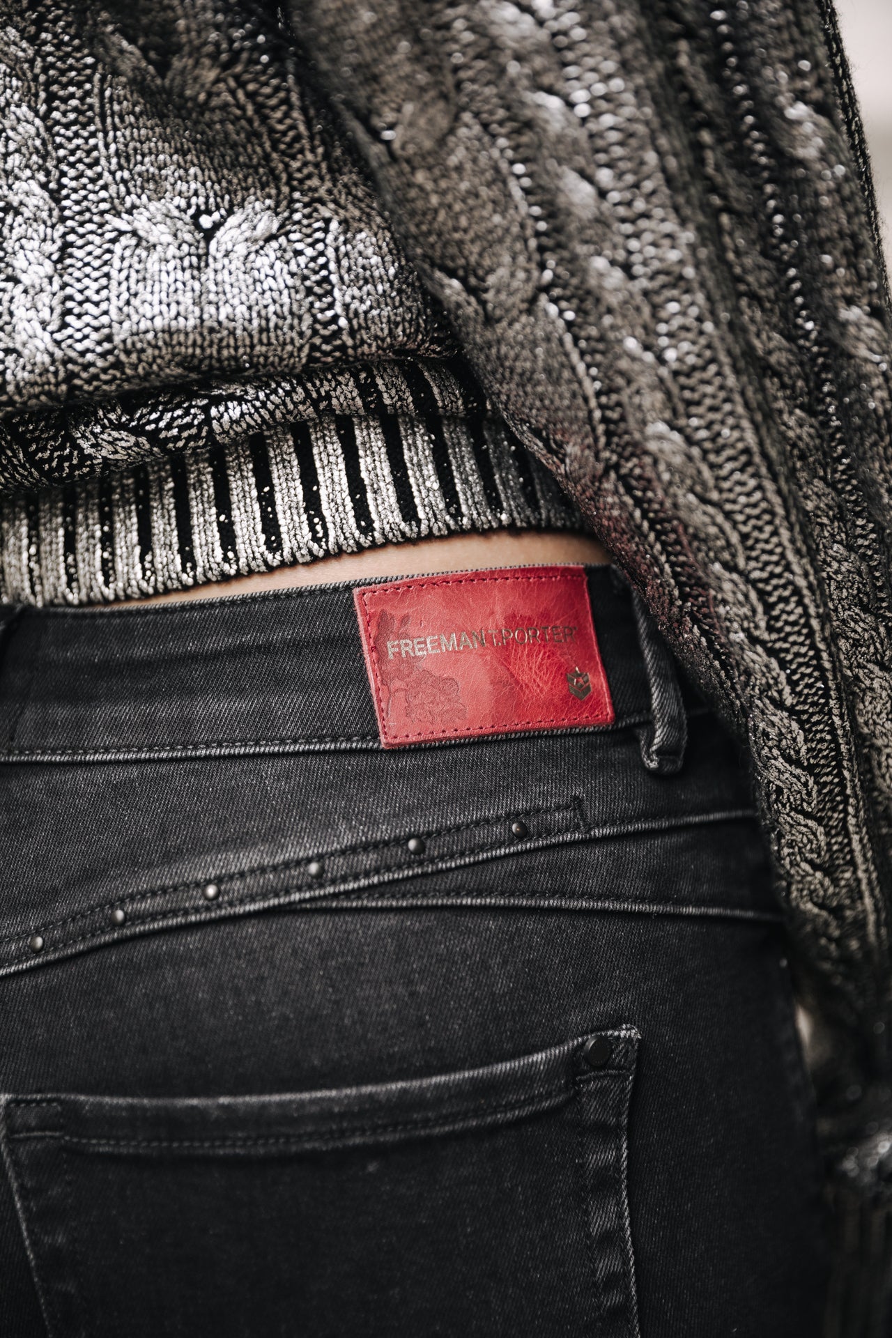 Jeans slim cropped Femme Sophy bosilla | Freeman T. Porter