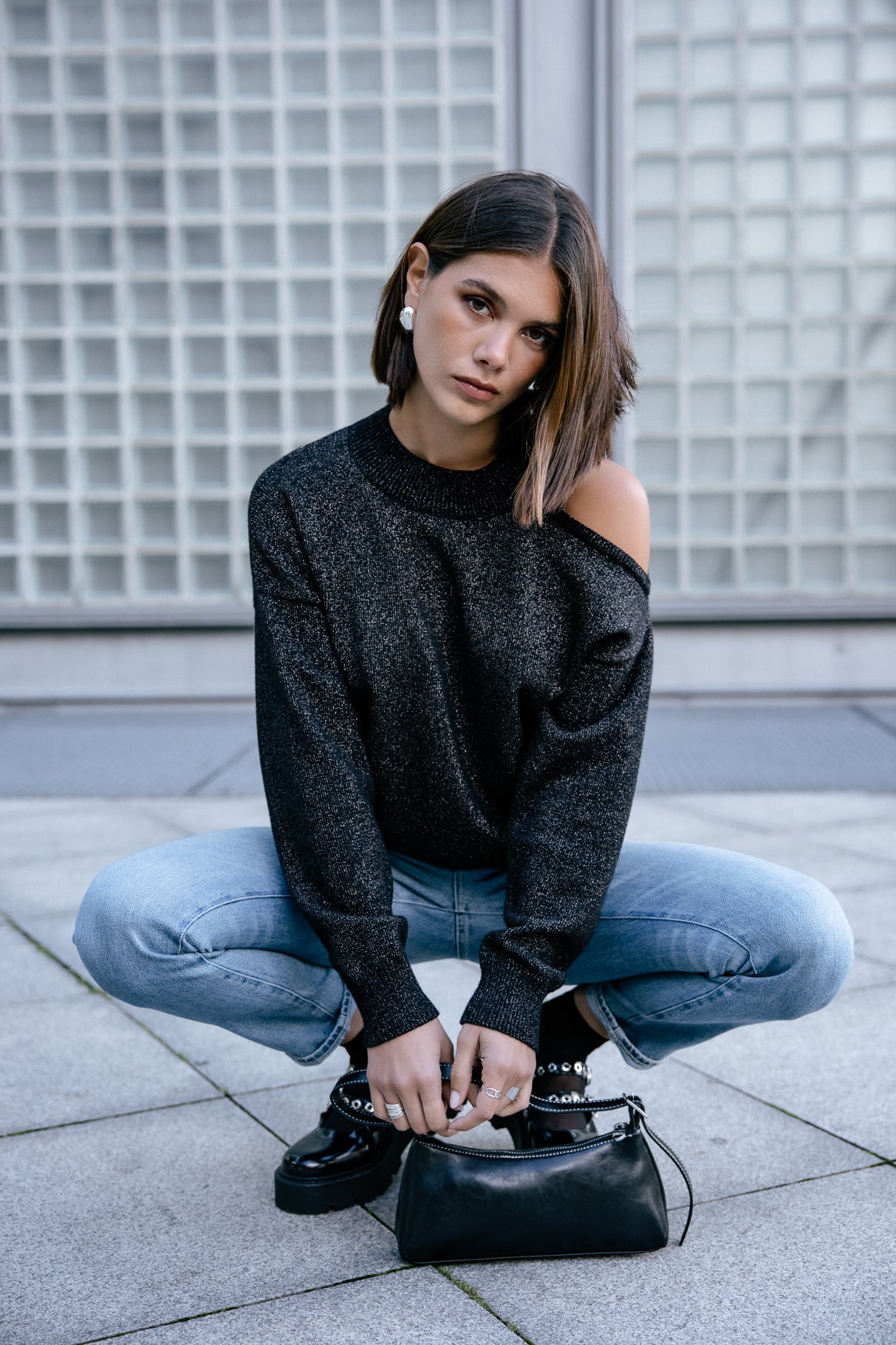 Slim cropped jeans Woman Sophy pirana | Freeman T. Porter