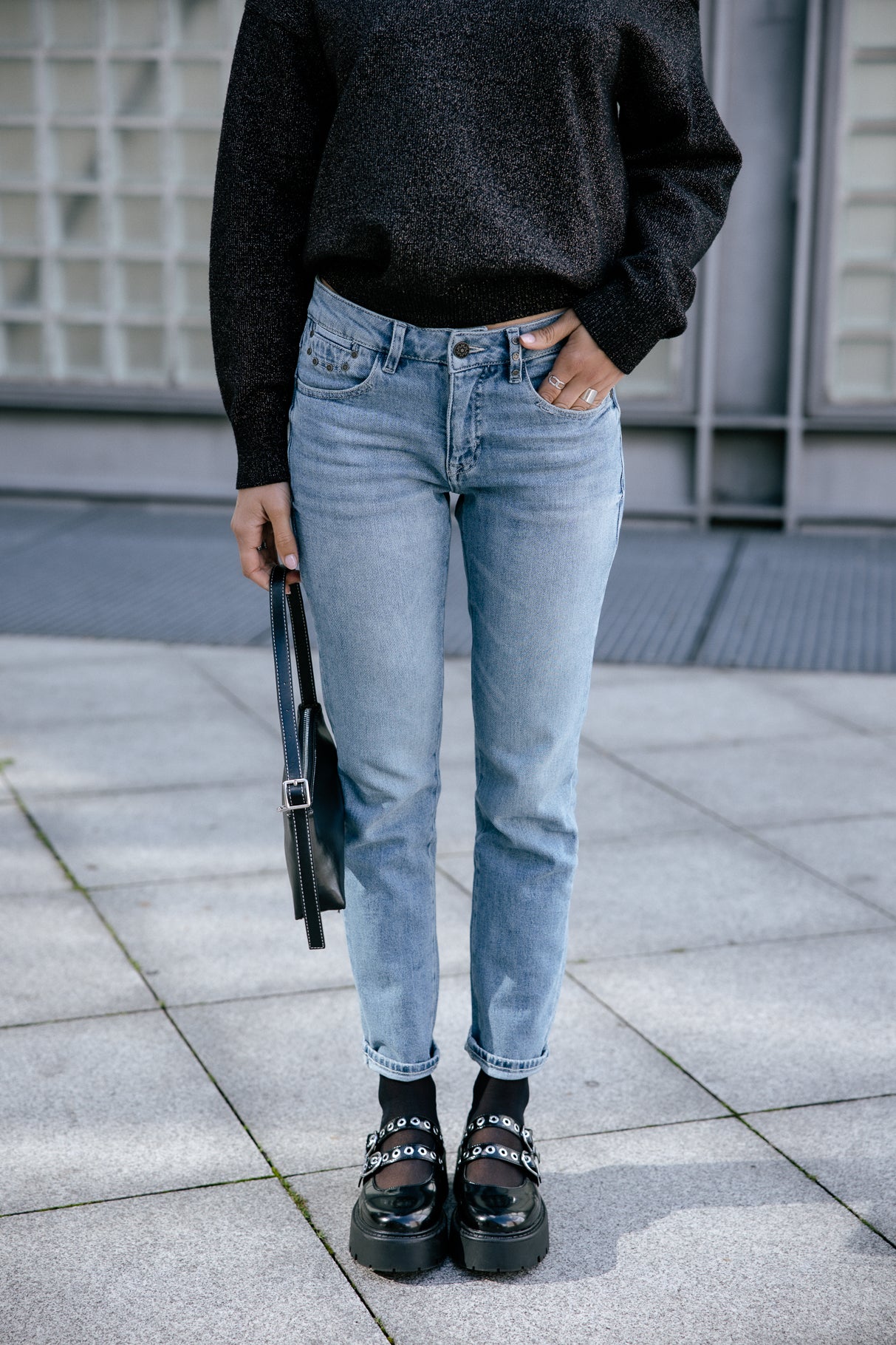 Slim cropped jeans Woman Sophy pirana | Freeman T. Porter