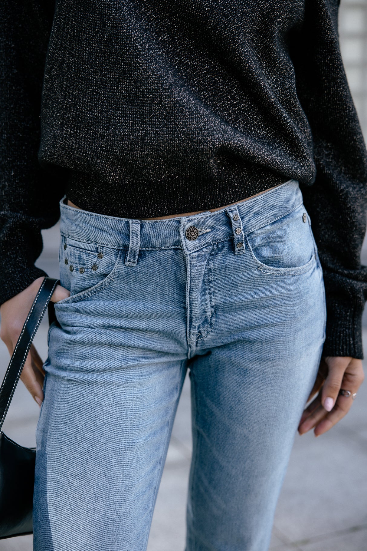 Slim cropped jeans Woman Sophy pirana | Freeman T. Porter