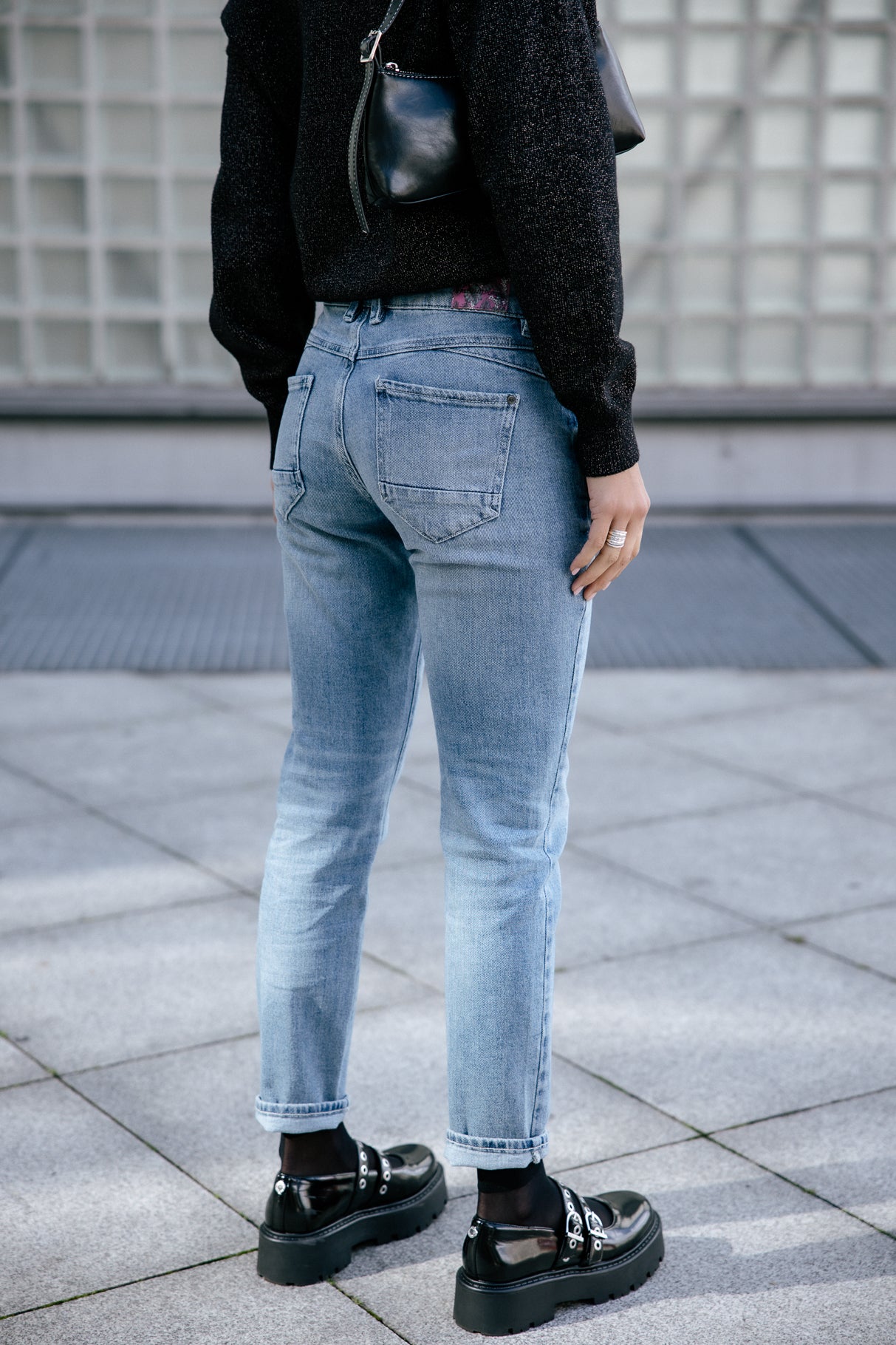 Slim cropped jeans Woman Sophy pirana | Freeman T. Porter