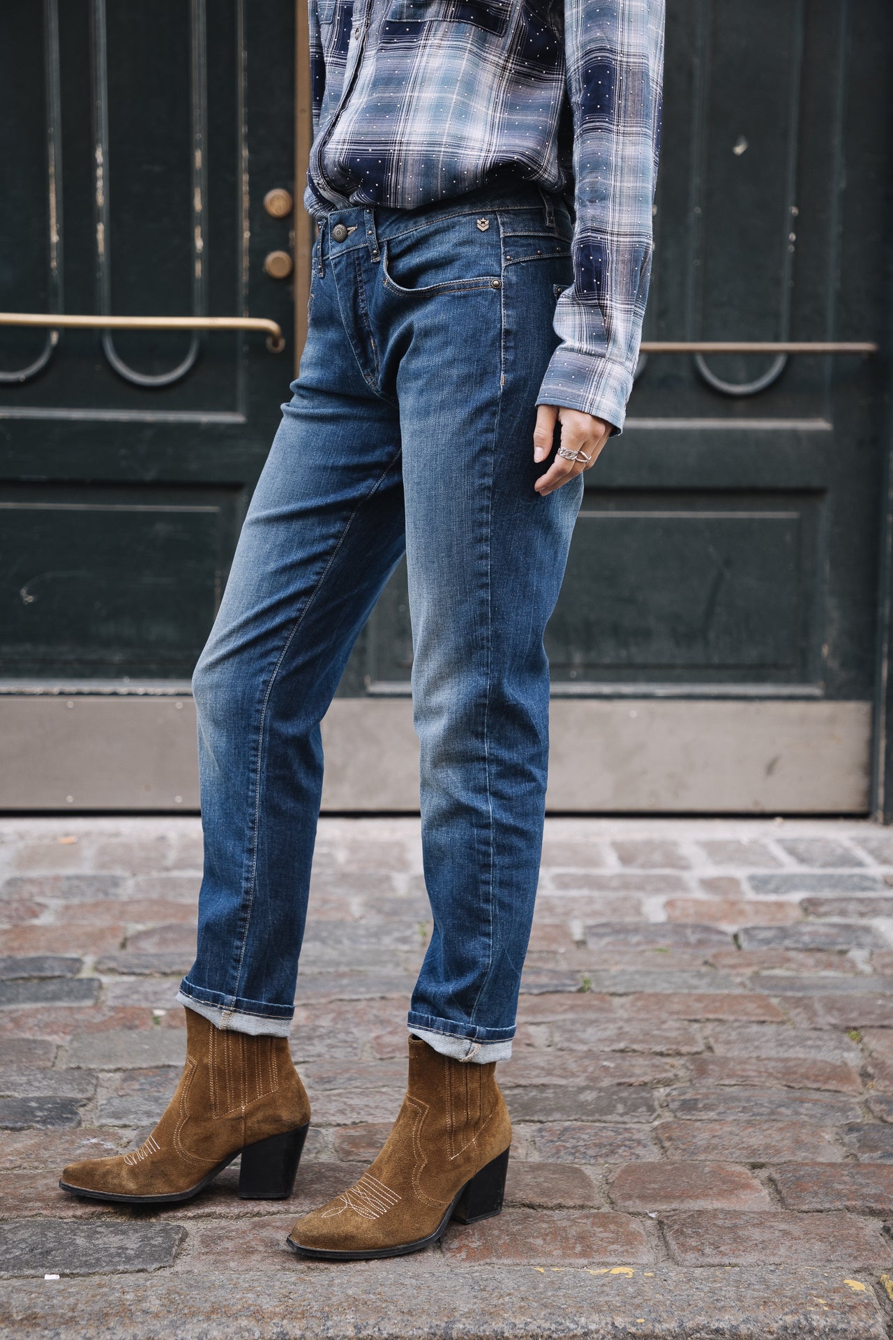 Jeans slim cropped Femme Sophy fever | Freeman T. Porter