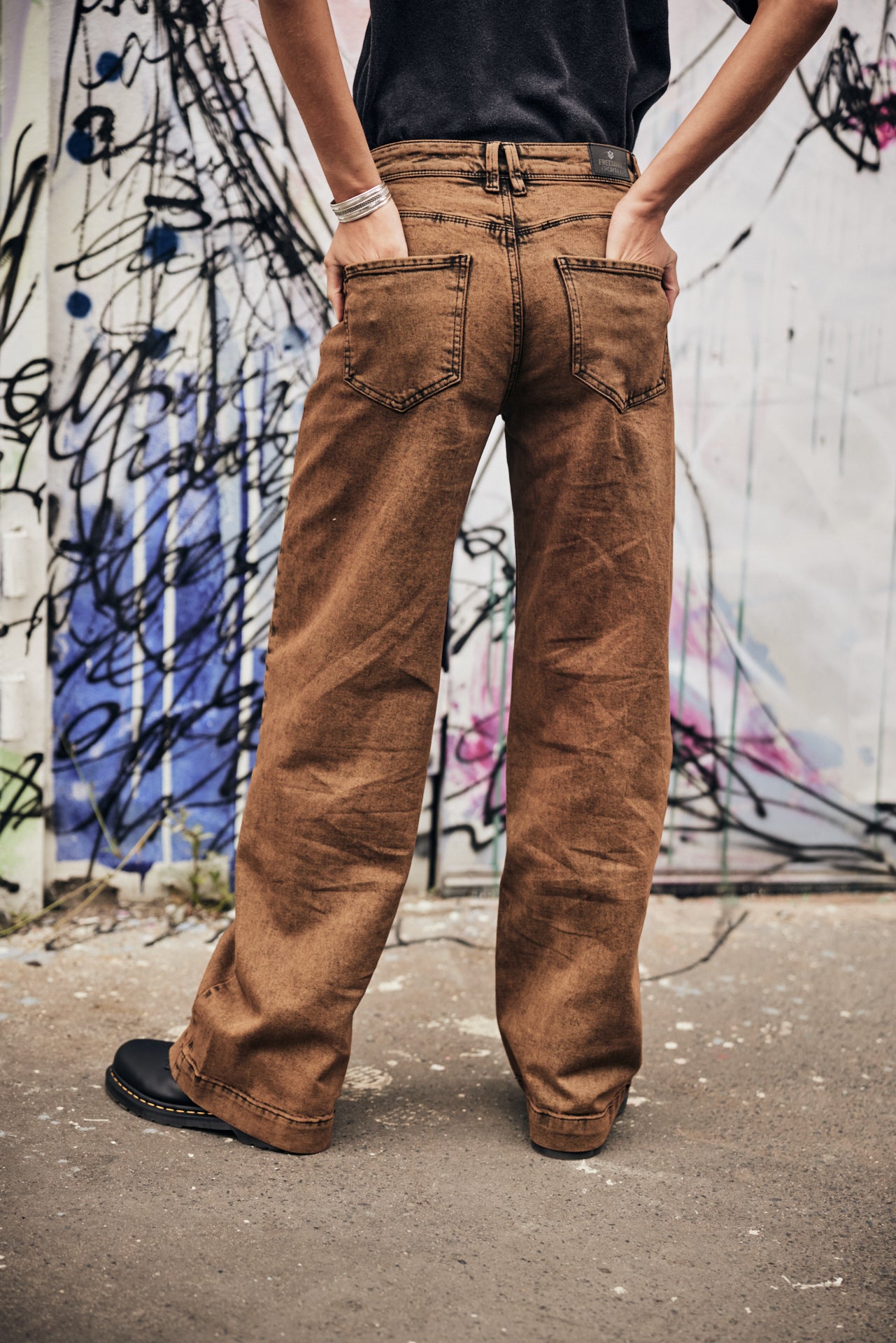 Jeans large Femme Lucie phoenix | Freeman T. Porter