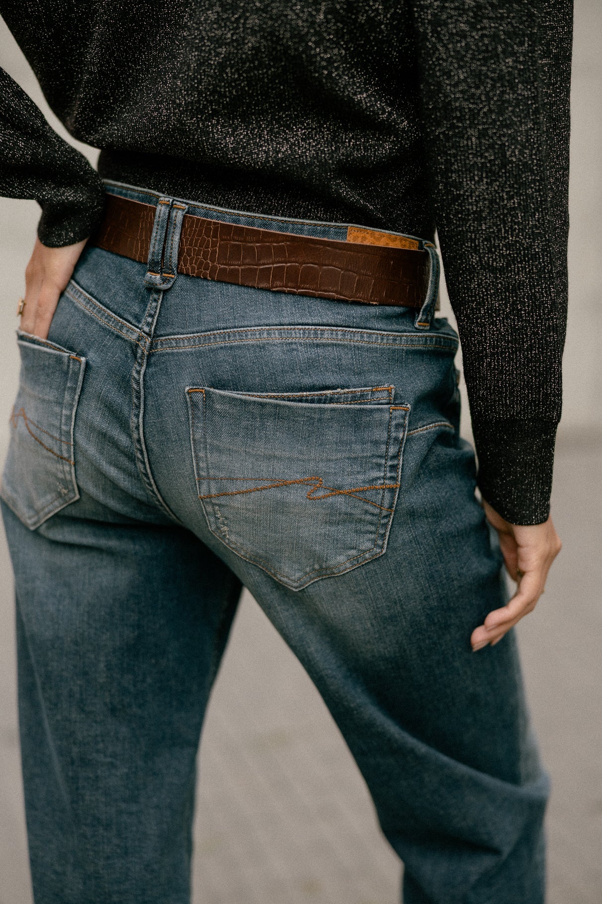 Jeans cropped boyfriend Femme Timea salute | Freeman T. Porter