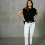 Boyfriend-Cropped-Jeans Frau Timea benett | Freeman T. Porter