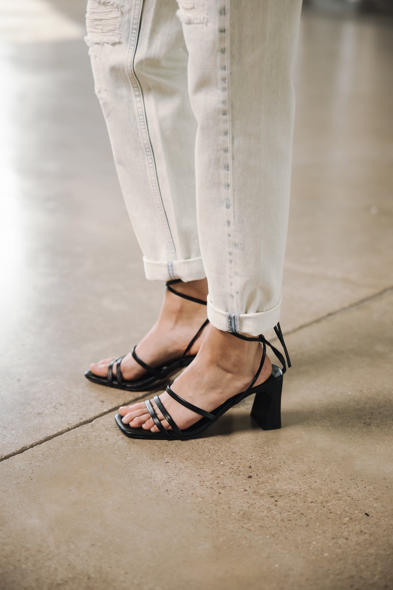 Cropped boyfriend jeans Woman Timea Denim benett | Freeman T. Porter