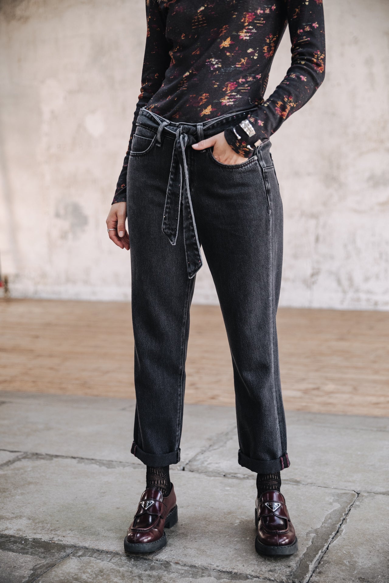 Jeans cropped boyfriend Femme Timea salsina | Freeman T. Porter