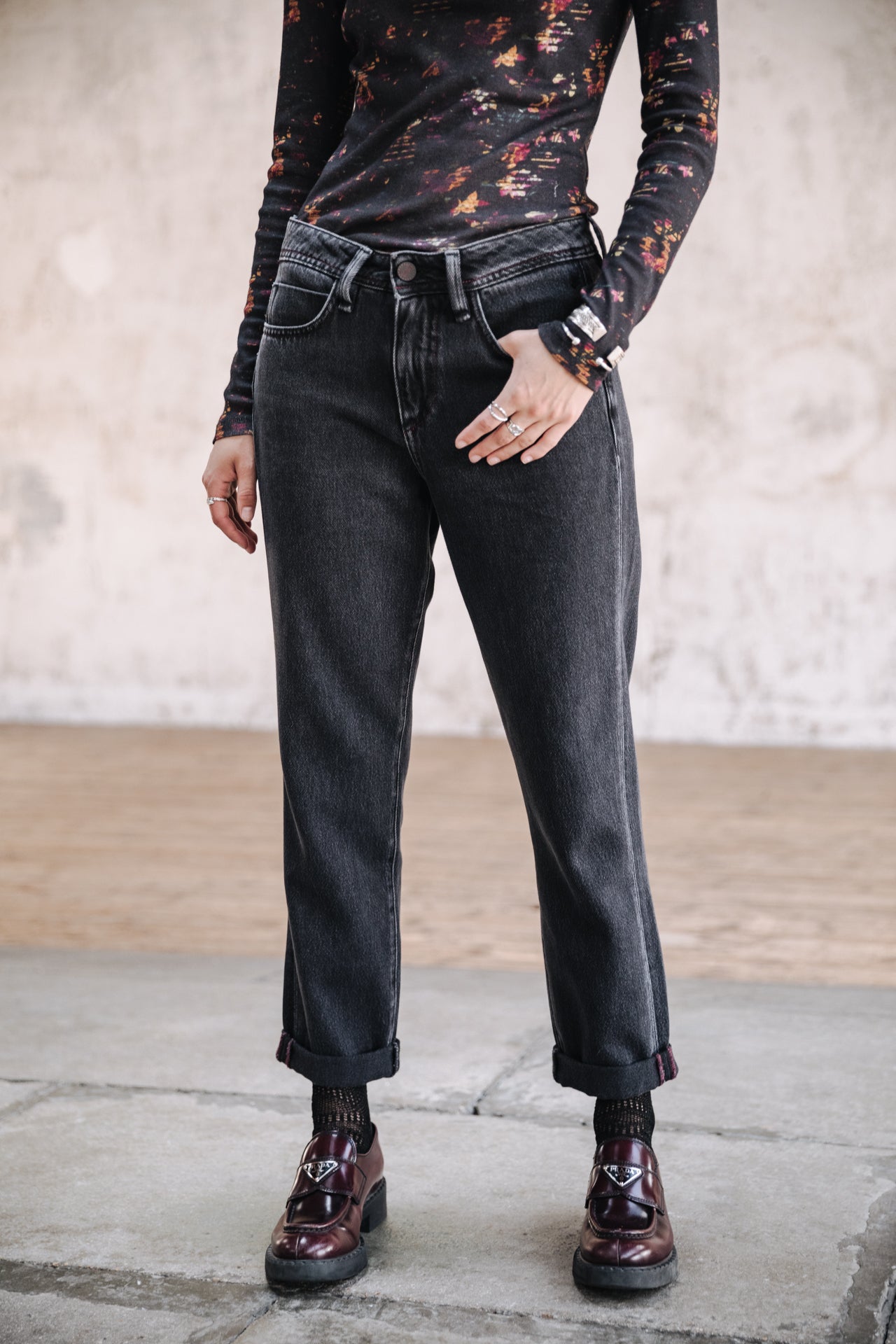 Jeans cropped boyfriend Femme Timea salsina | Freeman T. Porter
