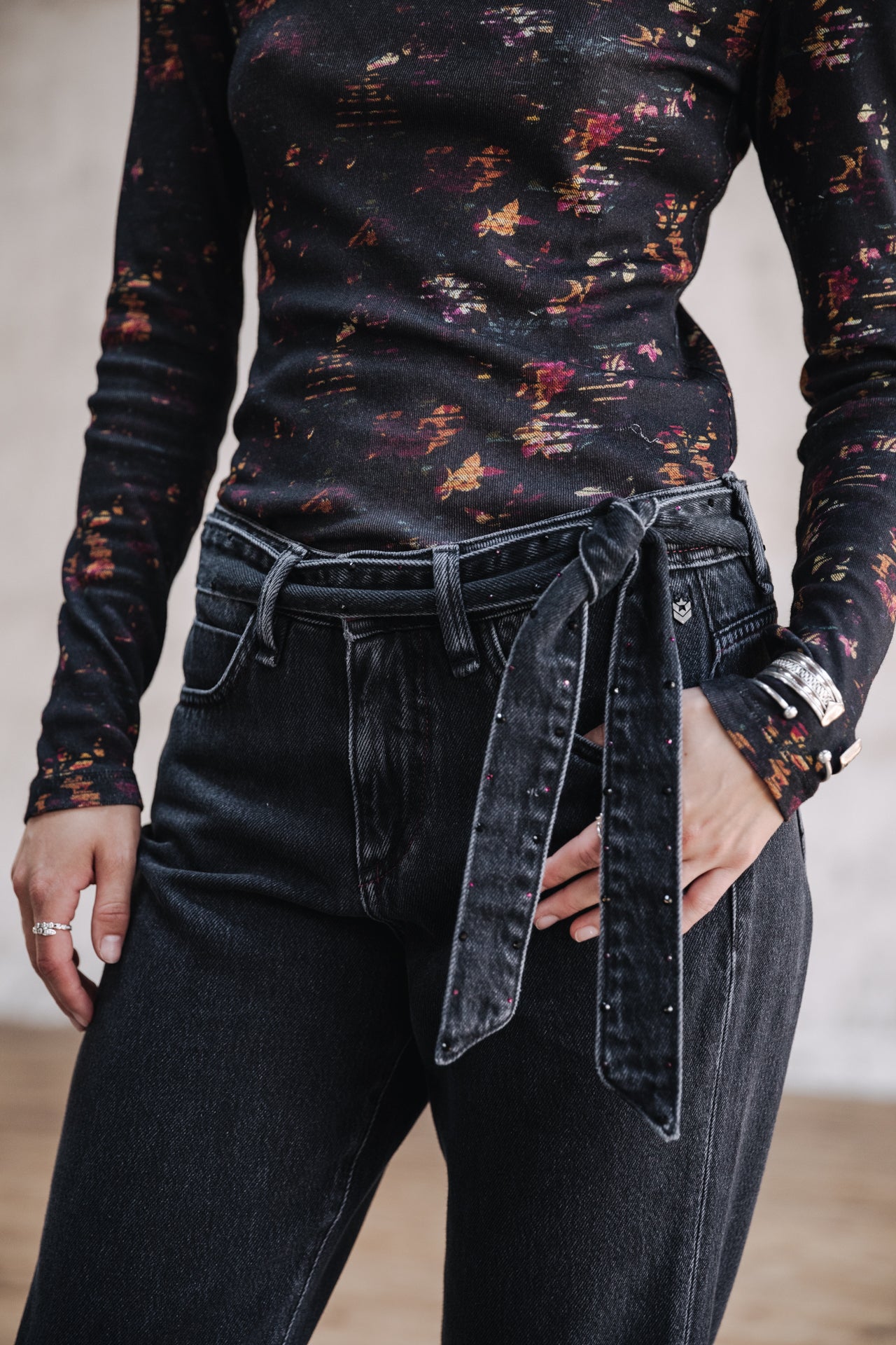 Jeans cropped boyfriend Femme Timea salsina | Freeman T. Porter