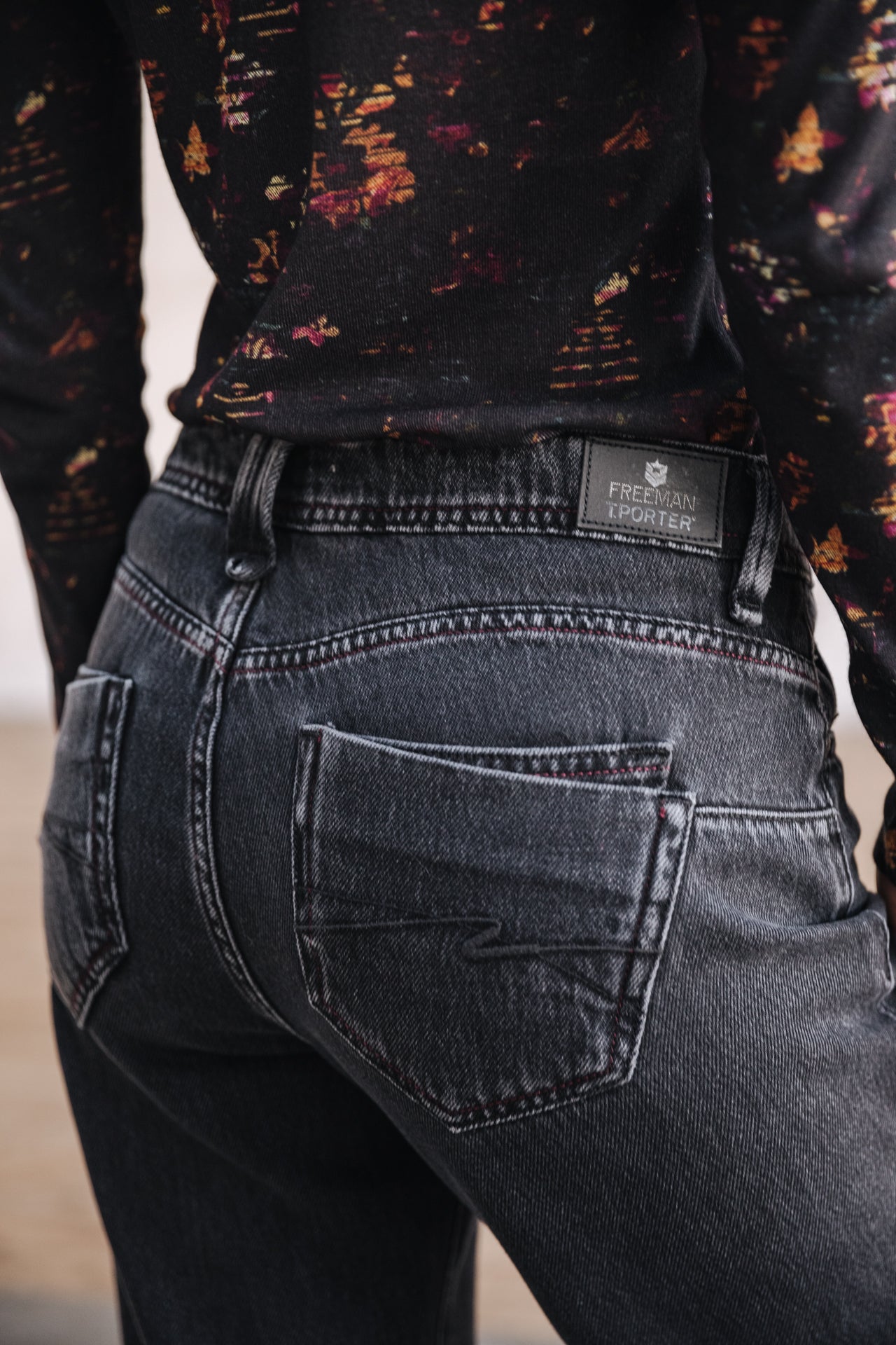 Jeans cropped boyfriend Femme Timea salsina | Freeman T. Porter