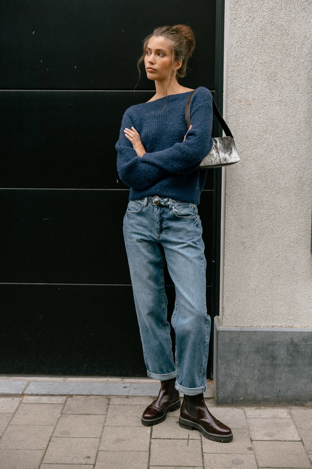 Jeans novio recortado Mujer Timea Denim magnus | Freeman T. Porter
