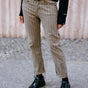Boyfriend-Cropped-Hose Frau Timea Paleole deep lichen green | Freeman T. Porter