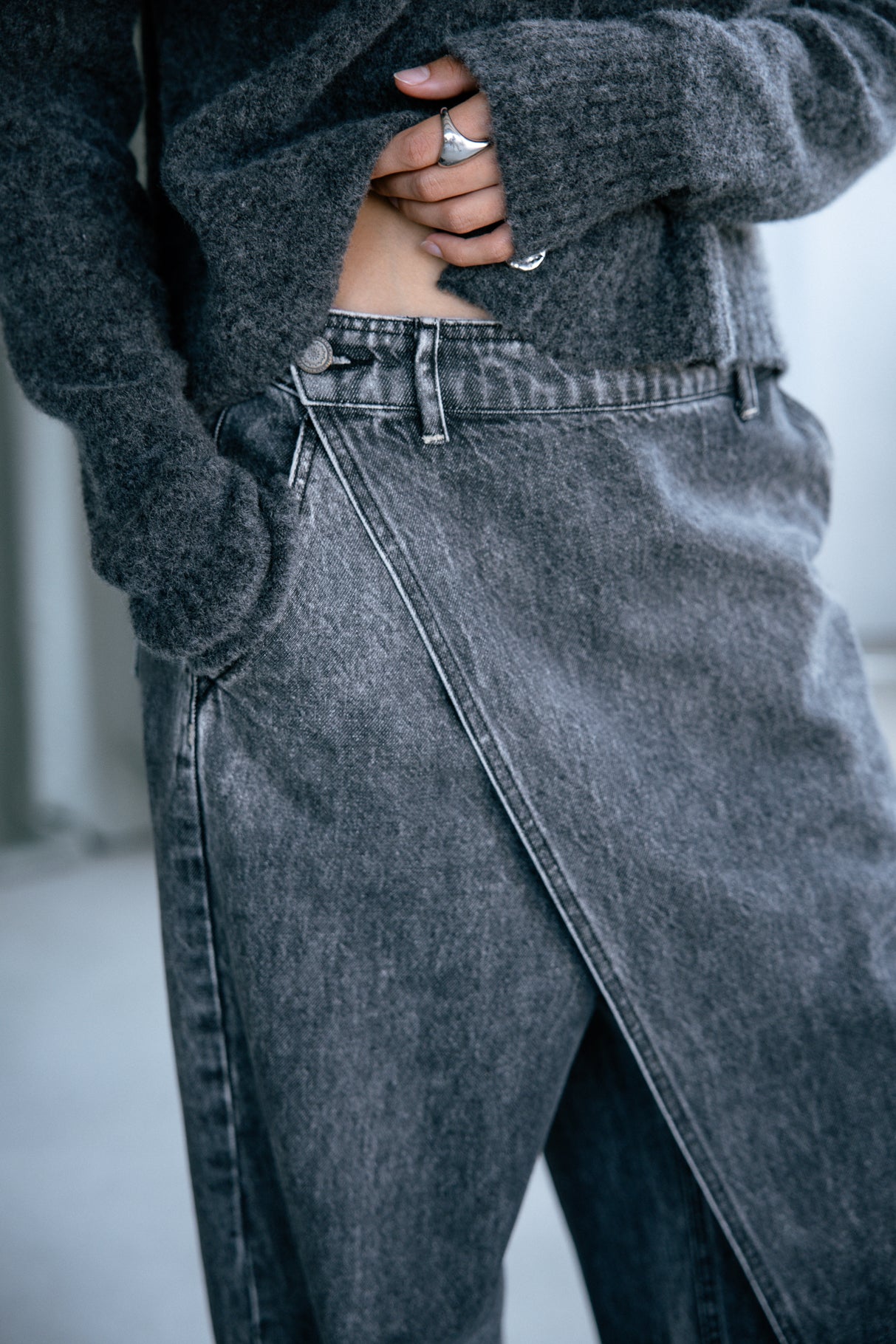 Jeans taille haute Frau Selena Denim seila | Freeman T. Porter