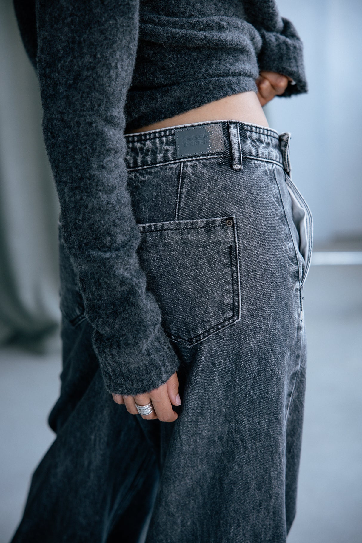 Jeans taille haute Frau Selena Denim seila | Freeman T. Porter