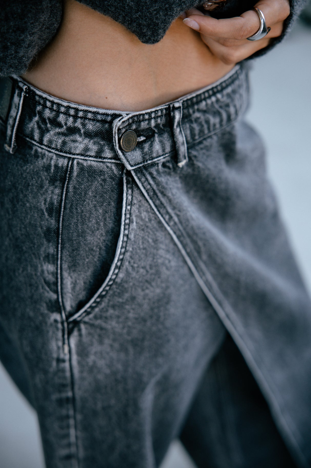 Jeans taille haute Frau Selena Denim seila | Freeman T. Porter