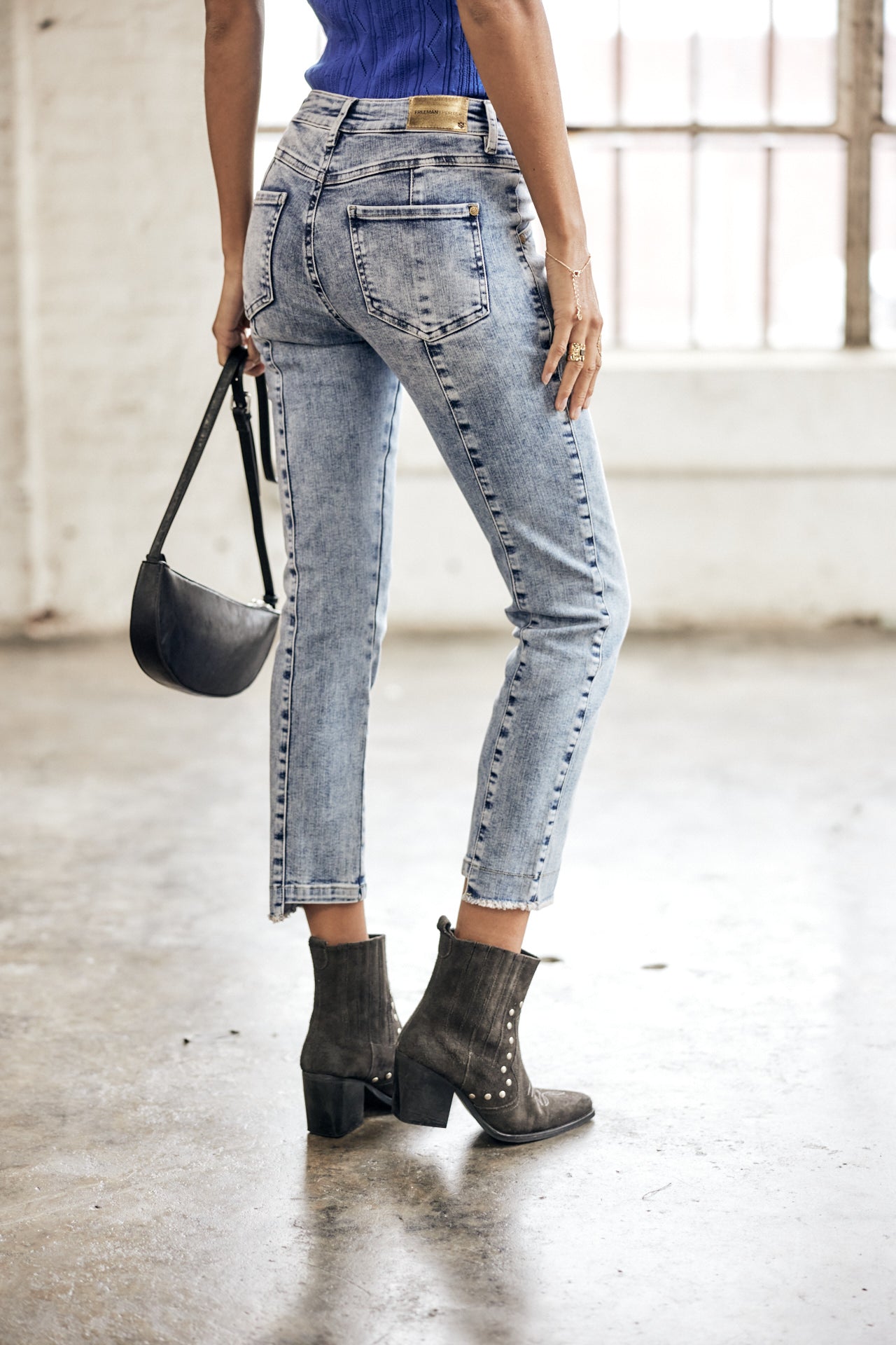 Jeans cropped Femme Louison boceano | Freeman T. Porter