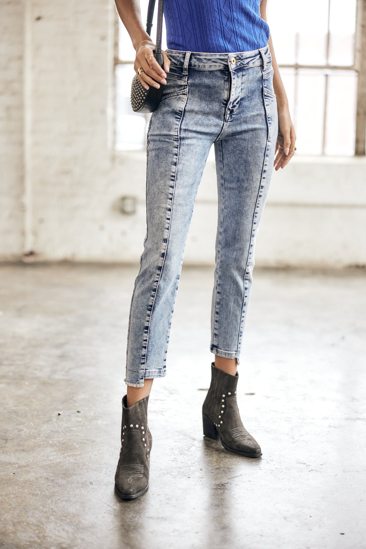 Jeans cropped Femme Louison boceano | Freeman T. Porter